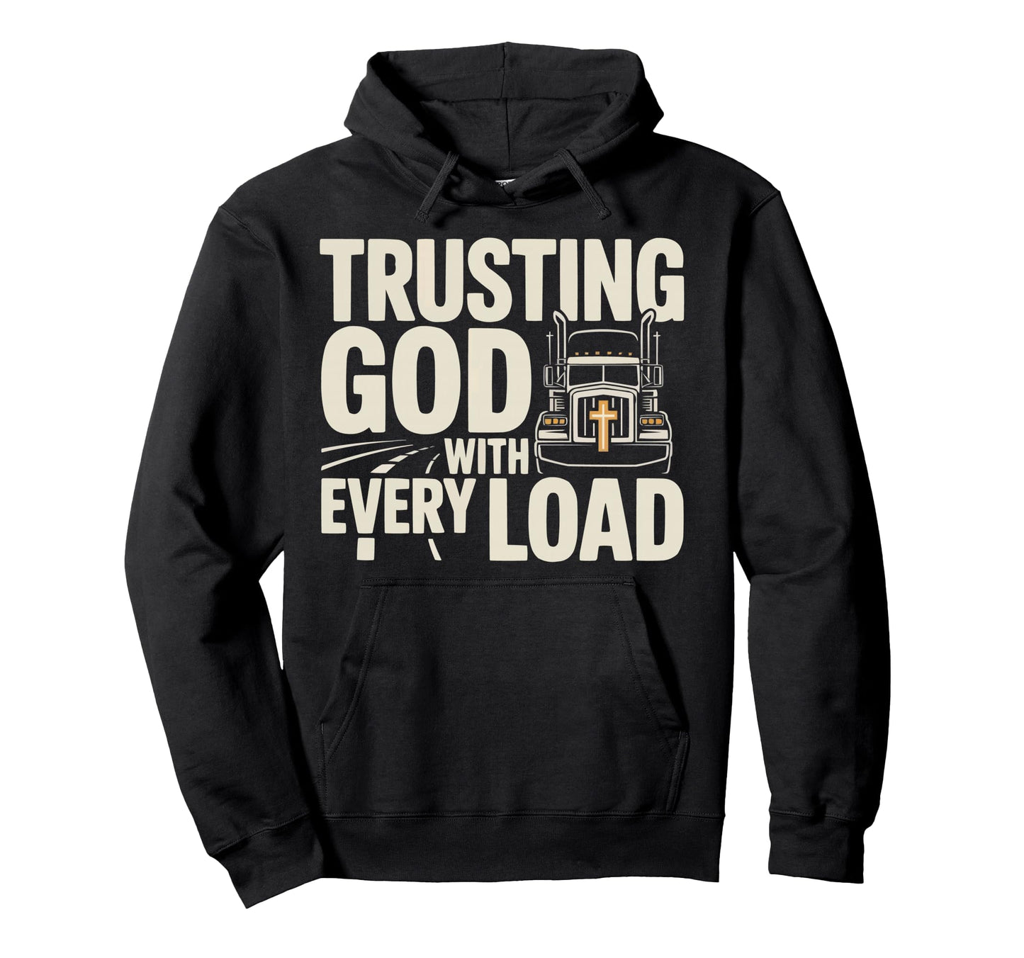 Christian Truck Driver Trucker Hoodie - Novelty Apparel Men Women - T-Shirt, Sweatshirt, Hoodie
