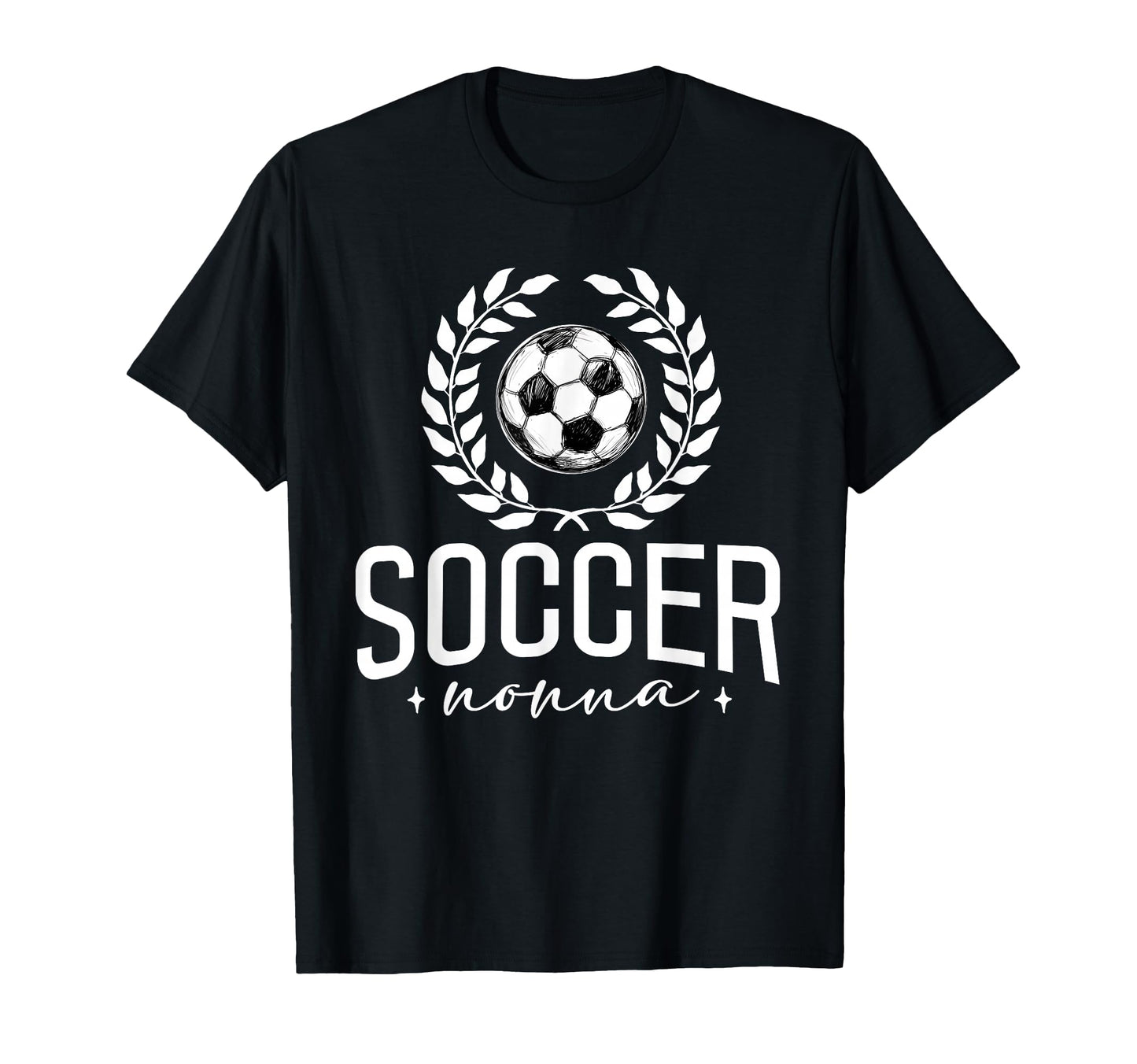 Soccer Nonna Family Matching Soccer T-Shirt - Minimalist Print for Adults - T-Shirt, Sweatshirt, Hoodie