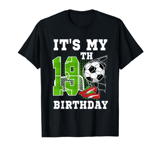 19 Year Old Birthday Its My 19Th T-Shirt - Custom Art Print for Adults - T-Shirt, Sweatshirt, Hoodie