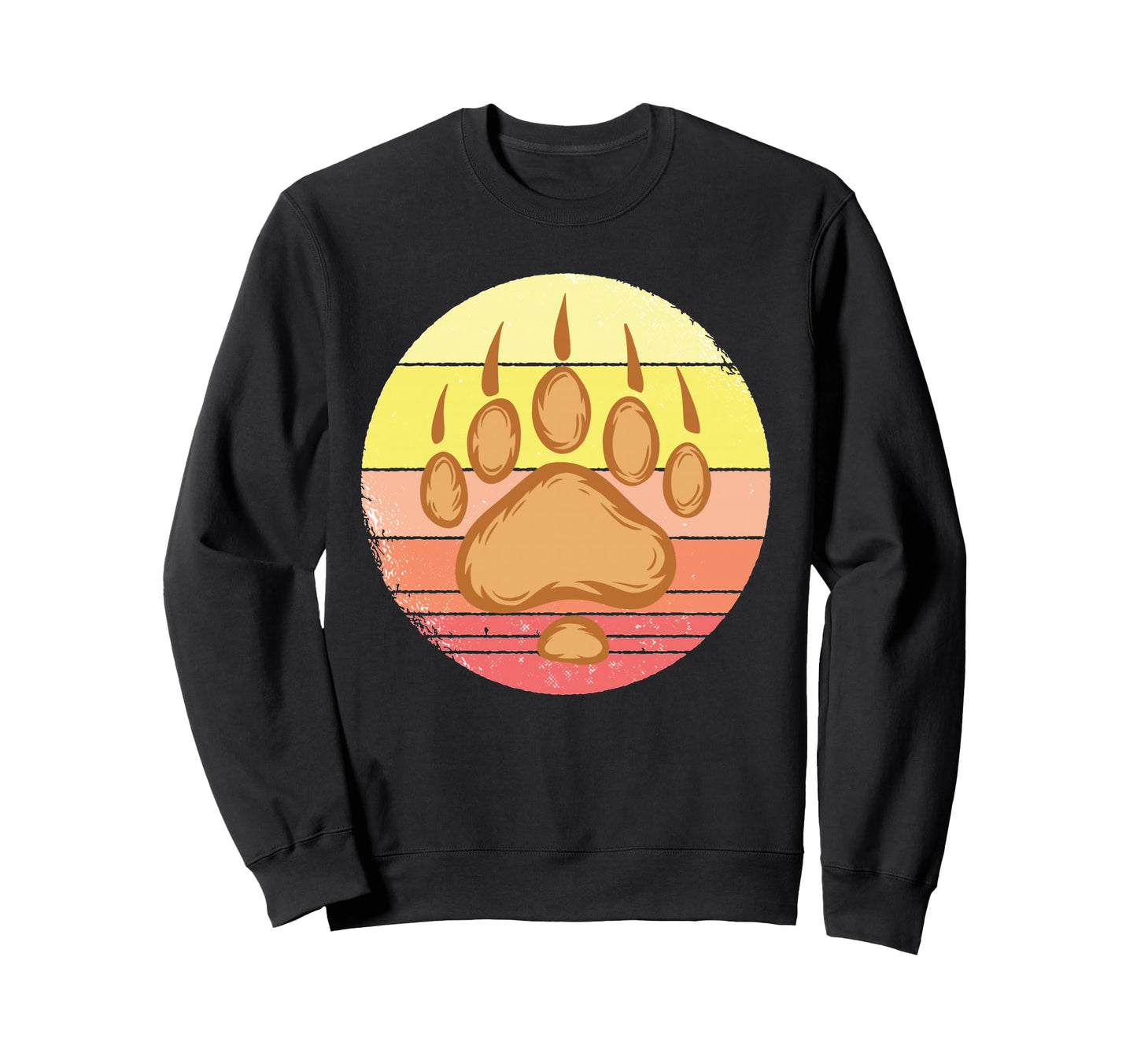 Bearpaw National Park Bearpaws Sweatshirt - Minimalist Print for Adults - T-Shirt, Sweatshirt, Hoodie