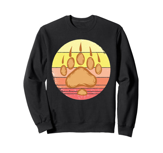 Bearpaw National Park Bearpaws Sweatshirt - Minimalist Print for Adults - T-Shirt, Sweatshirt, Hoodie