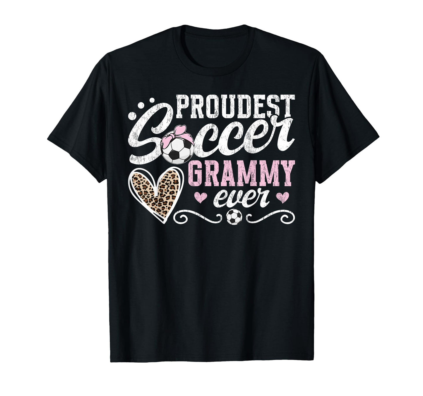 Proudest Soccer Grammy Ever Grammy T-Shirt - Graphic Print for Adults - T-Shirt, Sweatshirt, Hoodie