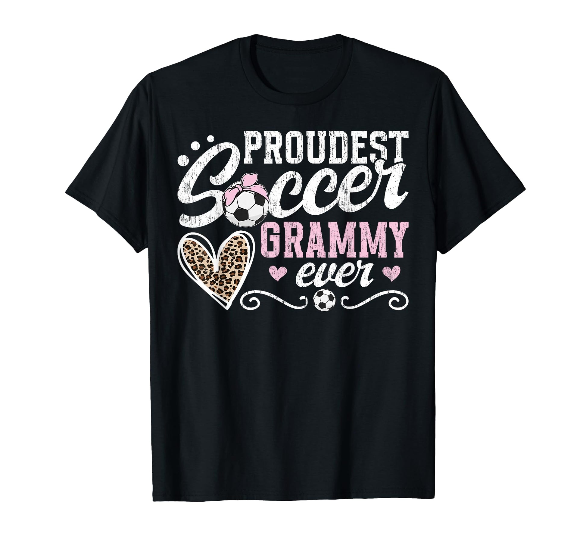 Proudest Soccer Grammy Ever Grammy T-Shirt - Graphic Print for Adults - T-Shirt, Sweatshirt, Hoodie