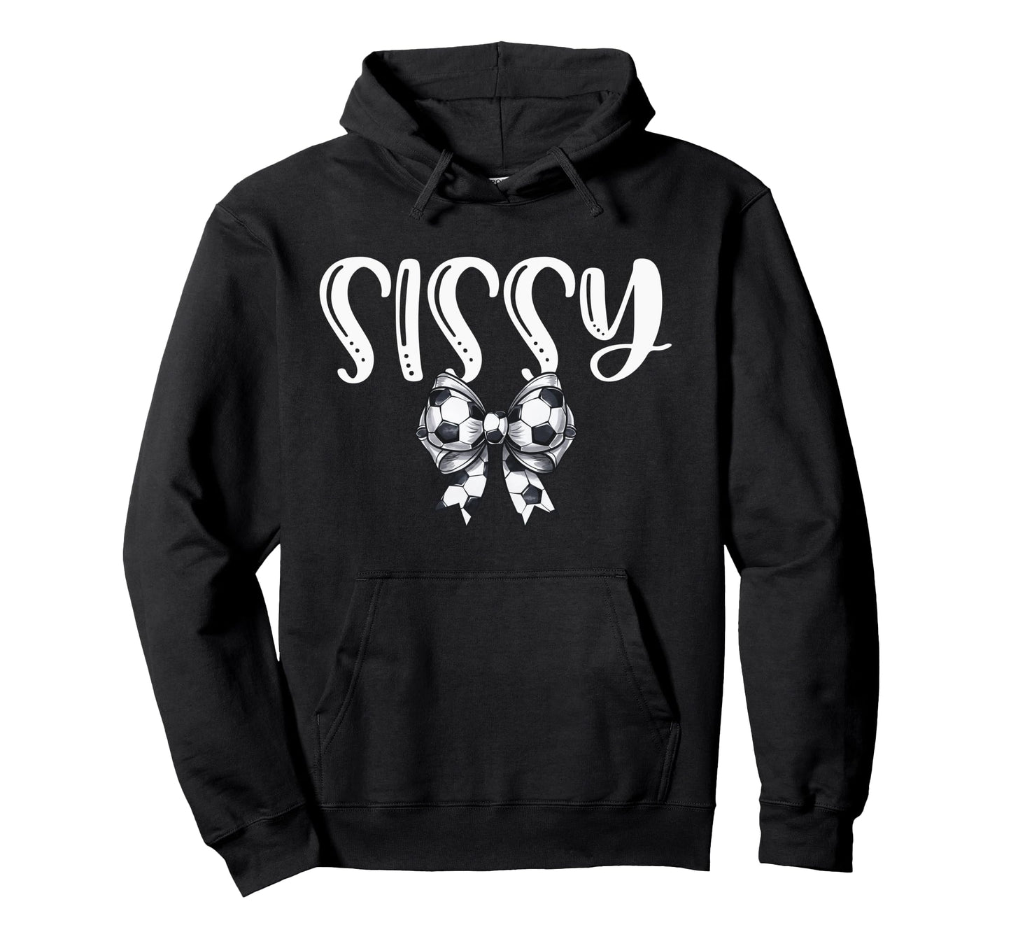 Coquette Soccer Sissy Spirit Hoodie - Trendy Graphic Men Women - T-Shirt, Sweatshirt, Hoodie