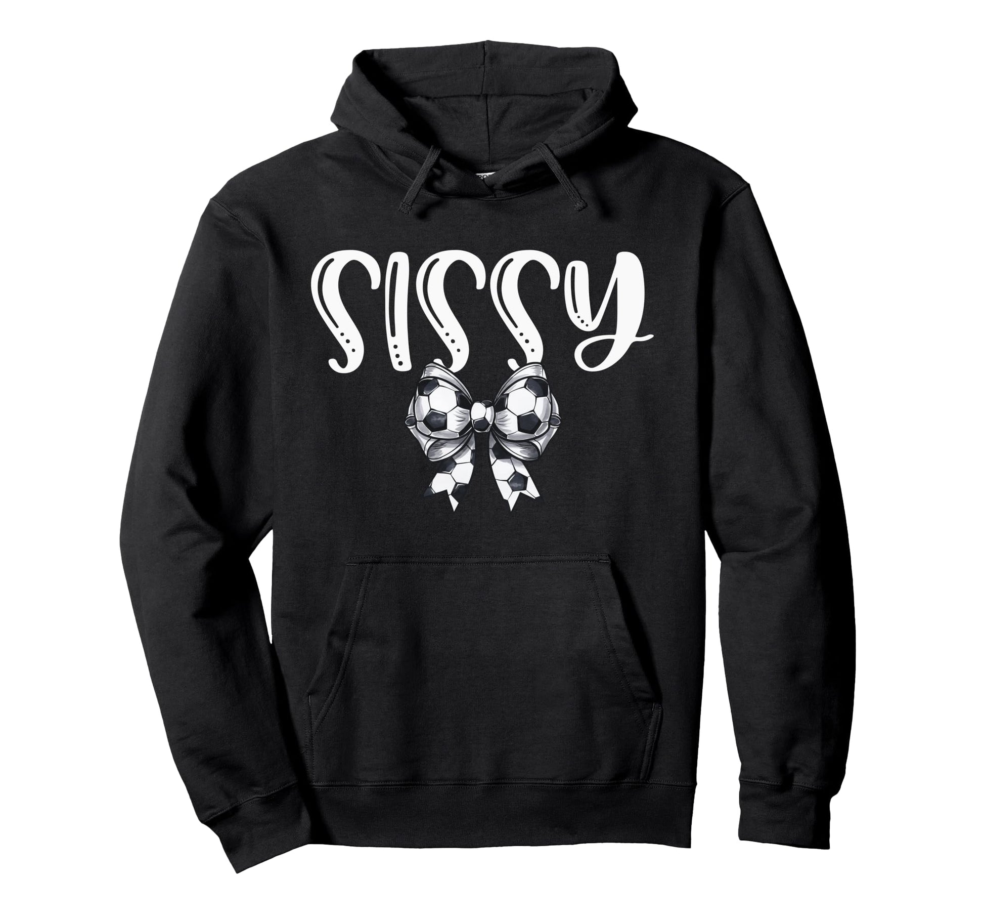 Coquette Soccer Sissy Spirit Hoodie - Trendy Graphic Men Women - T-Shirt, Sweatshirt, Hoodie