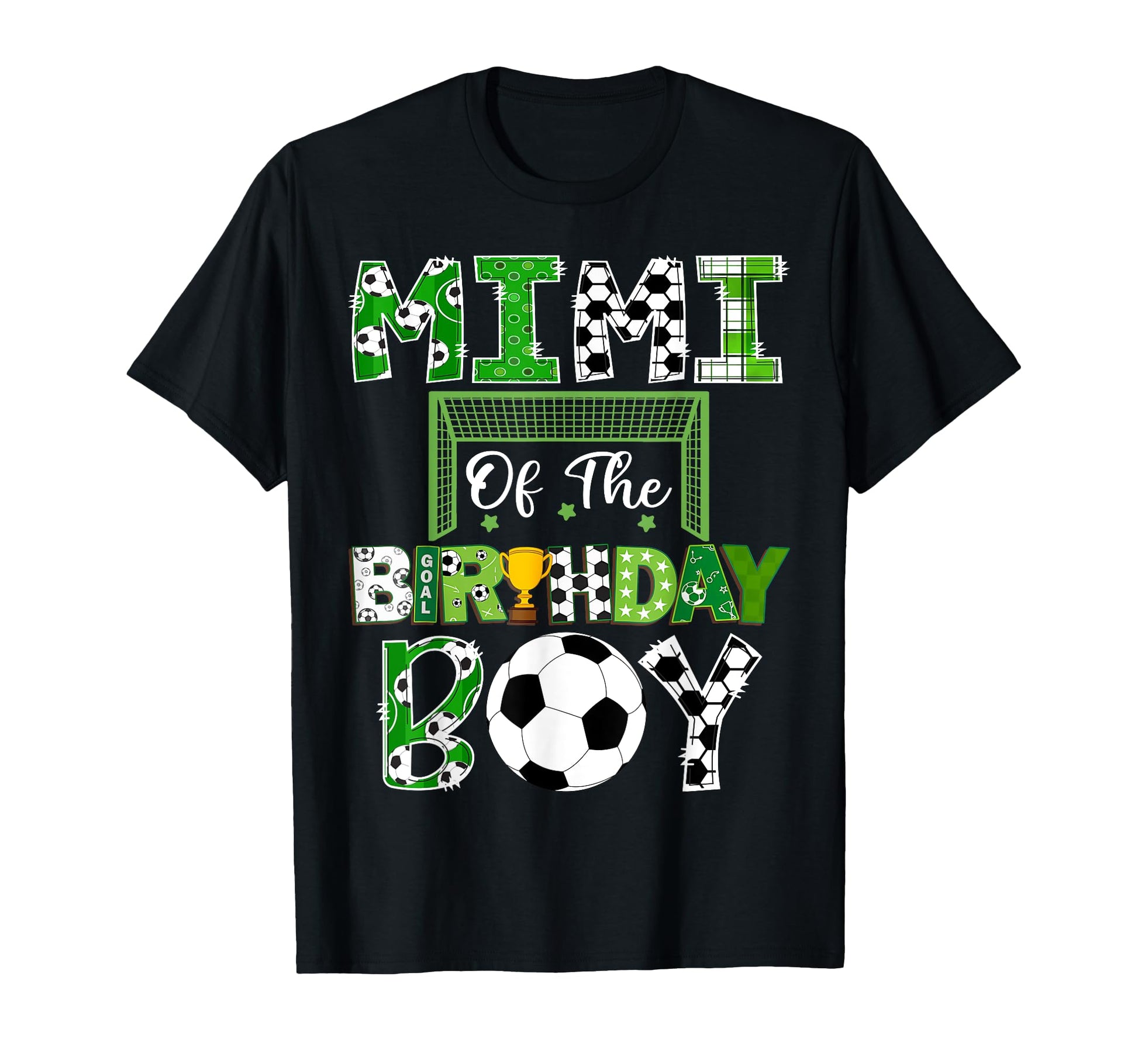 Mimi Birthday Soccer Lover Game Day T-Shirt - Custom Art Print Unisex - T-Shirt, Sweatshirt, Hoodie