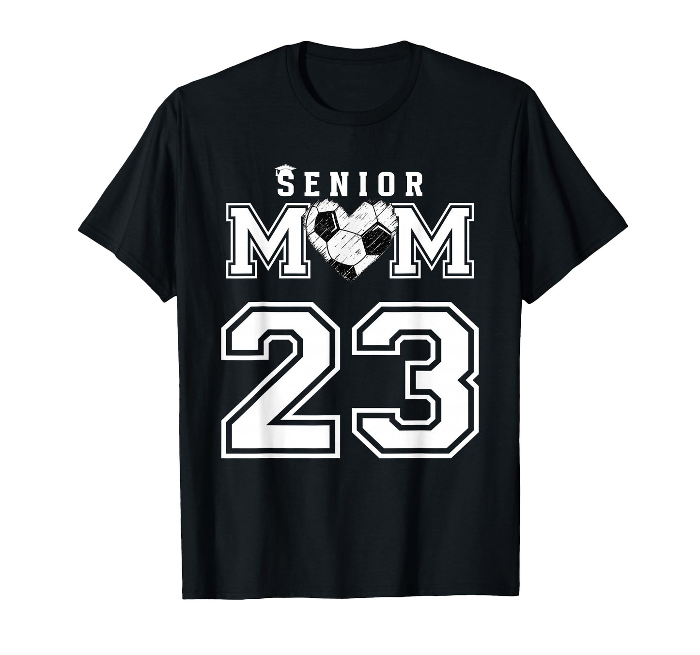 Proud Senior Soccer Mom Custom Jersey T-Shirt - Unique Graphic Unisex - T-Shirt, Sweatshirt, Hoodie