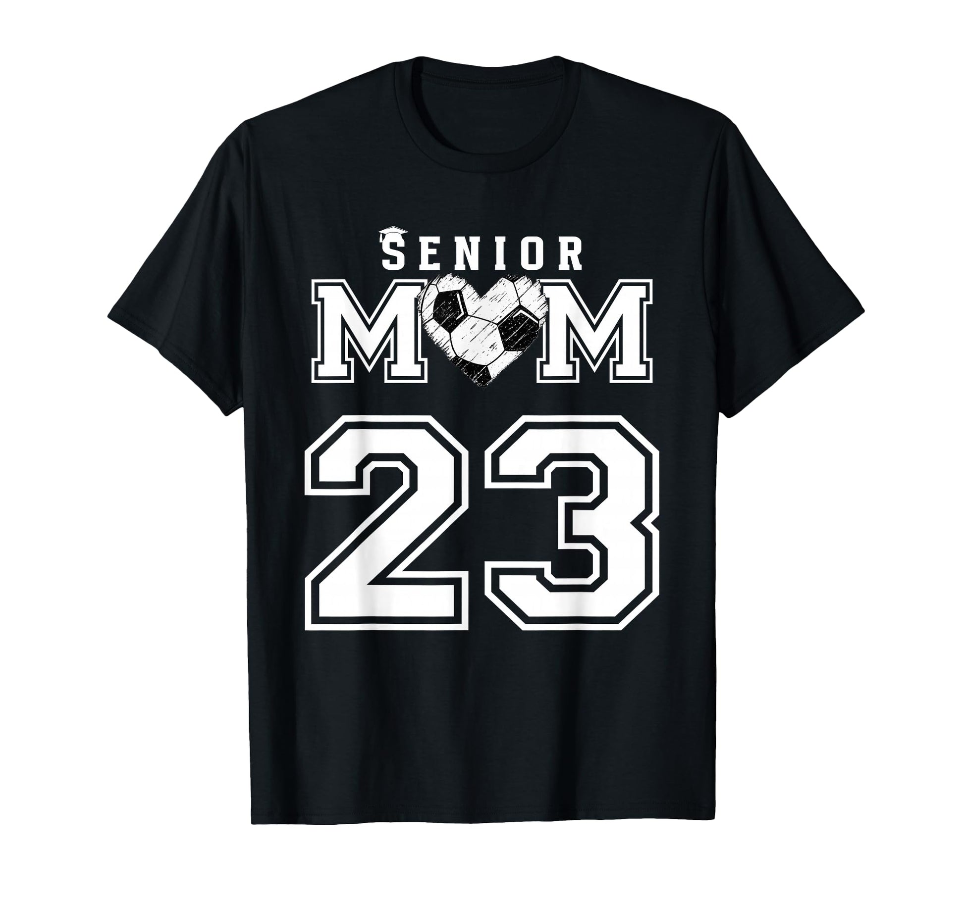 Proud Senior Soccer Mom Custom Jersey T-Shirt - Unique Graphic Unisex - T-Shirt, Sweatshirt, Hoodie
