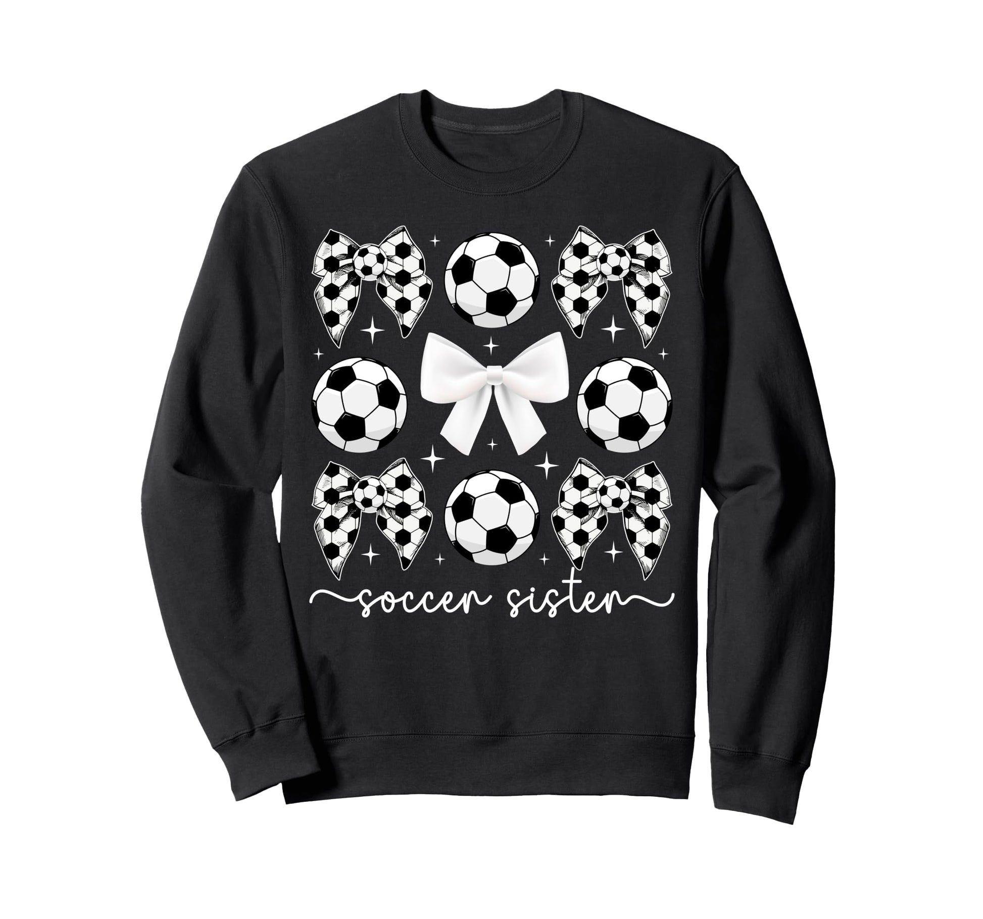 Soccer Sister Coquette Sister Sweatshirt - Fun Novelty Design Unisex - T-Shirt, Sweatshirt, Hoodie