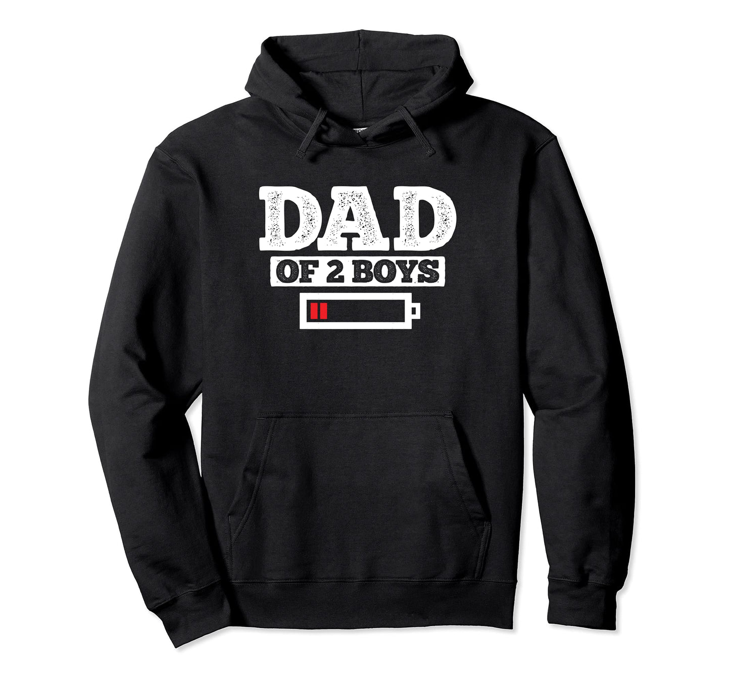 Fathers Day Dad 2 Daddy Father Hoodie - Fun Novelty Design for Adults - T-Shirt, Sweatshirt, Hoodie