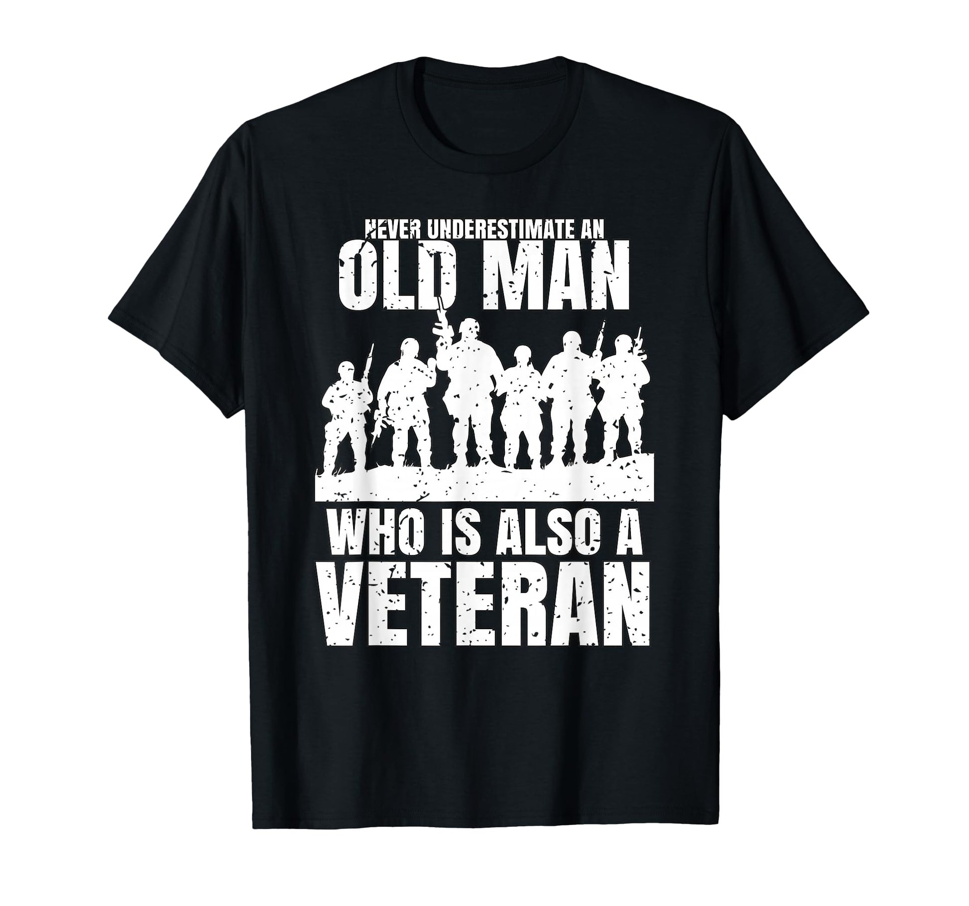 Never Underestimate Old Who Is Also T-Shirt - Streetwear Style for Adults - T-Shirt, Sweatshirt, Hoodie