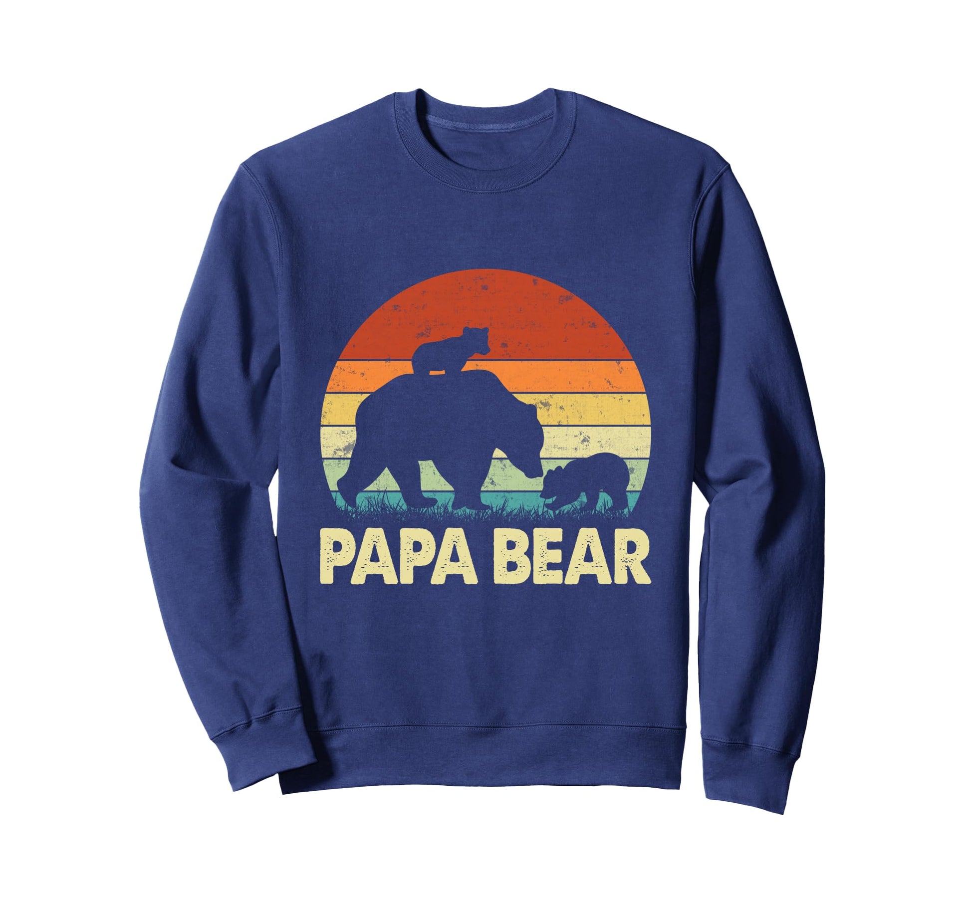 Papa Bear Lover Happy Fathers Day Sweatshirt - Graphic Print Unisex - T-Shirt, Sweatshirt, Hoodie