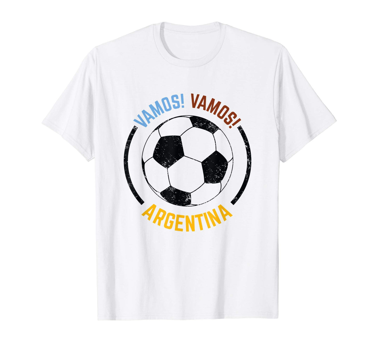 Vamos Vamos Argentina Soccer Futbol T-Shirt - Aesthetic Graphic Men Women - T-Shirt, Sweatshirt, Hoodie