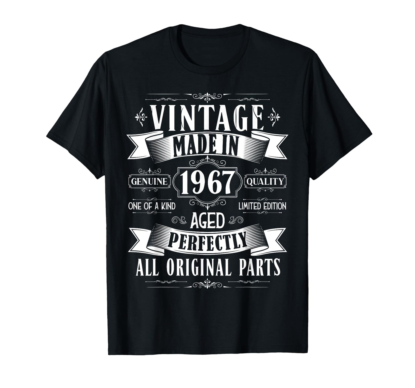 58Th Birthday Born 1967 58 Years T-Shirt - Aesthetic Graphic for Adults - T-Shirt, Sweatshirt, Hoodie