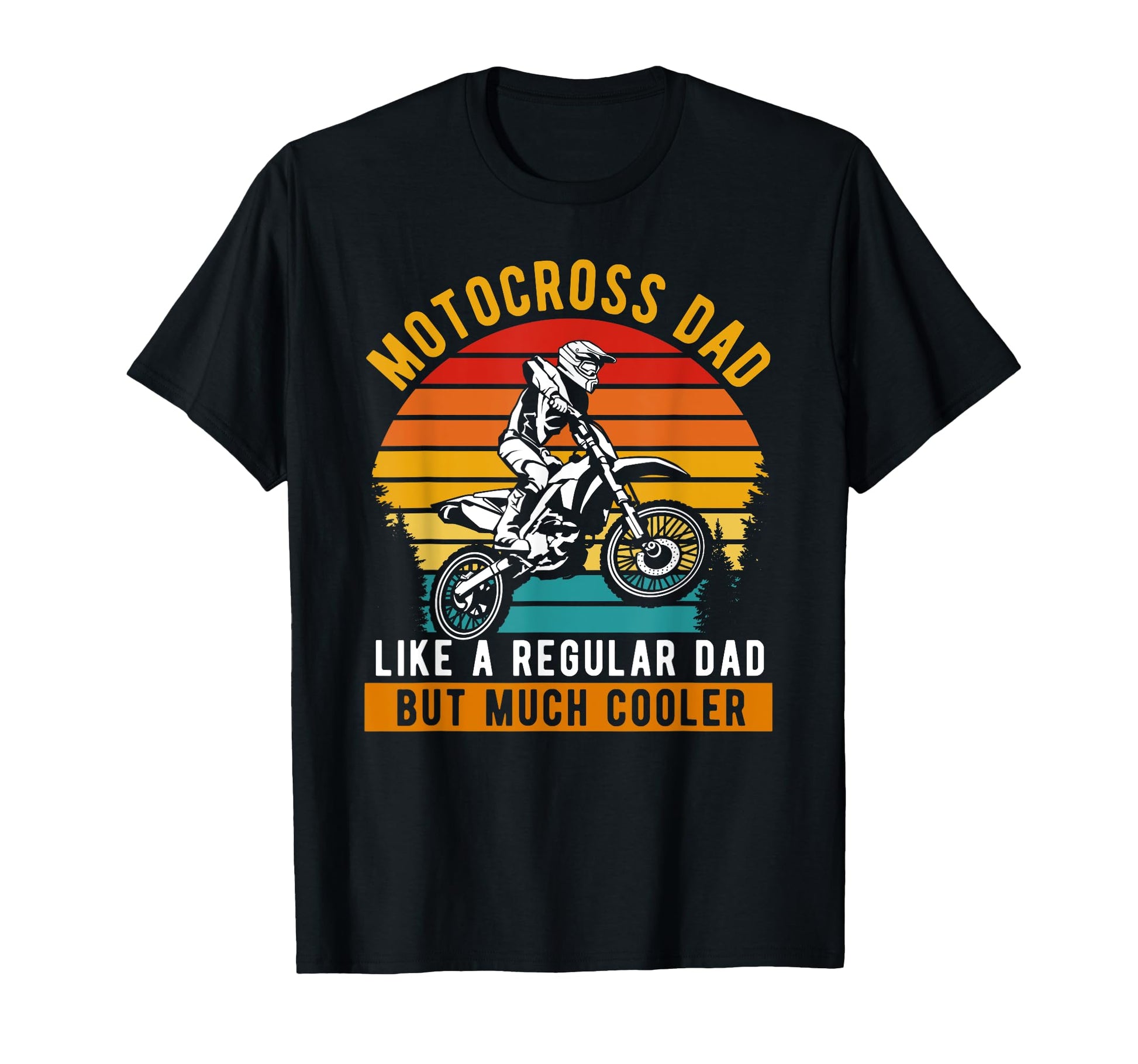 Motocross Dad Like Regular Dad But T-Shirt - Custom Art Print for Adults - T-Shirt, Sweatshirt, Hoodie