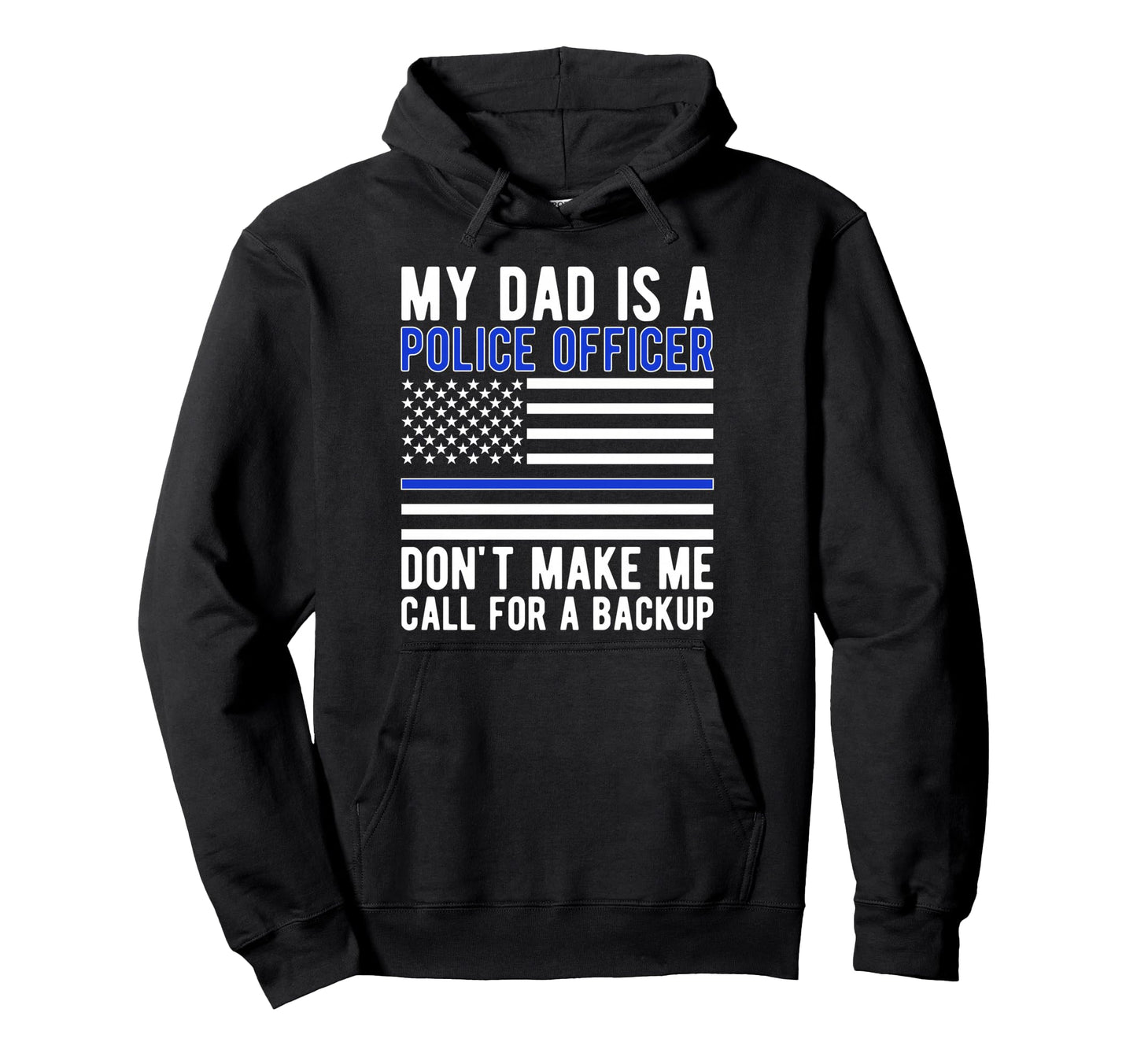 Police Officer Daughter Funny Police Hoodie - Aesthetic Graphic Men Women - T-Shirt, Sweatshirt, Hoodie