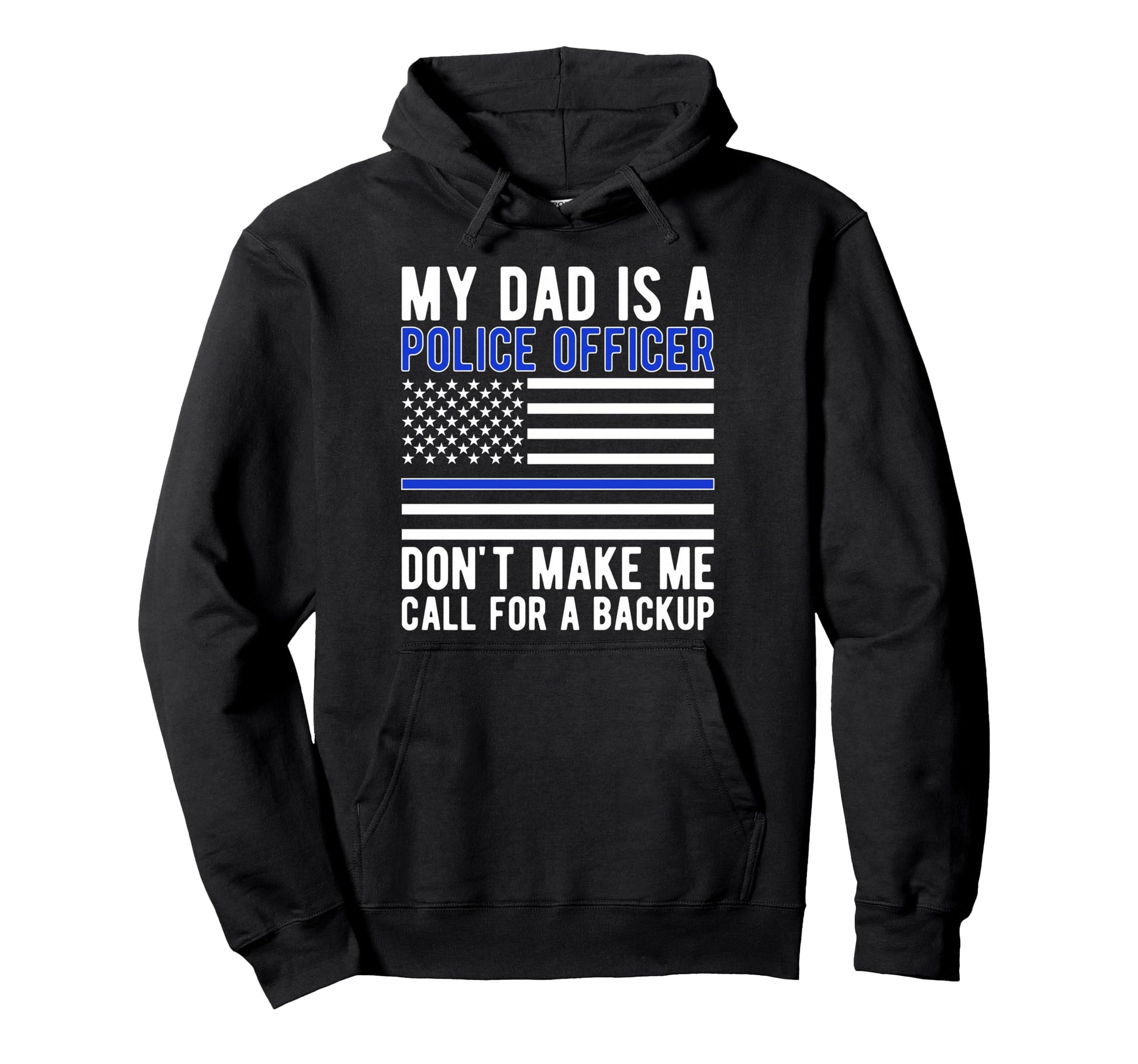 Police Officer Daughter Funny Police Hoodie - Aesthetic Graphic Men Women - T-Shirt, Sweatshirt, Hoodie
