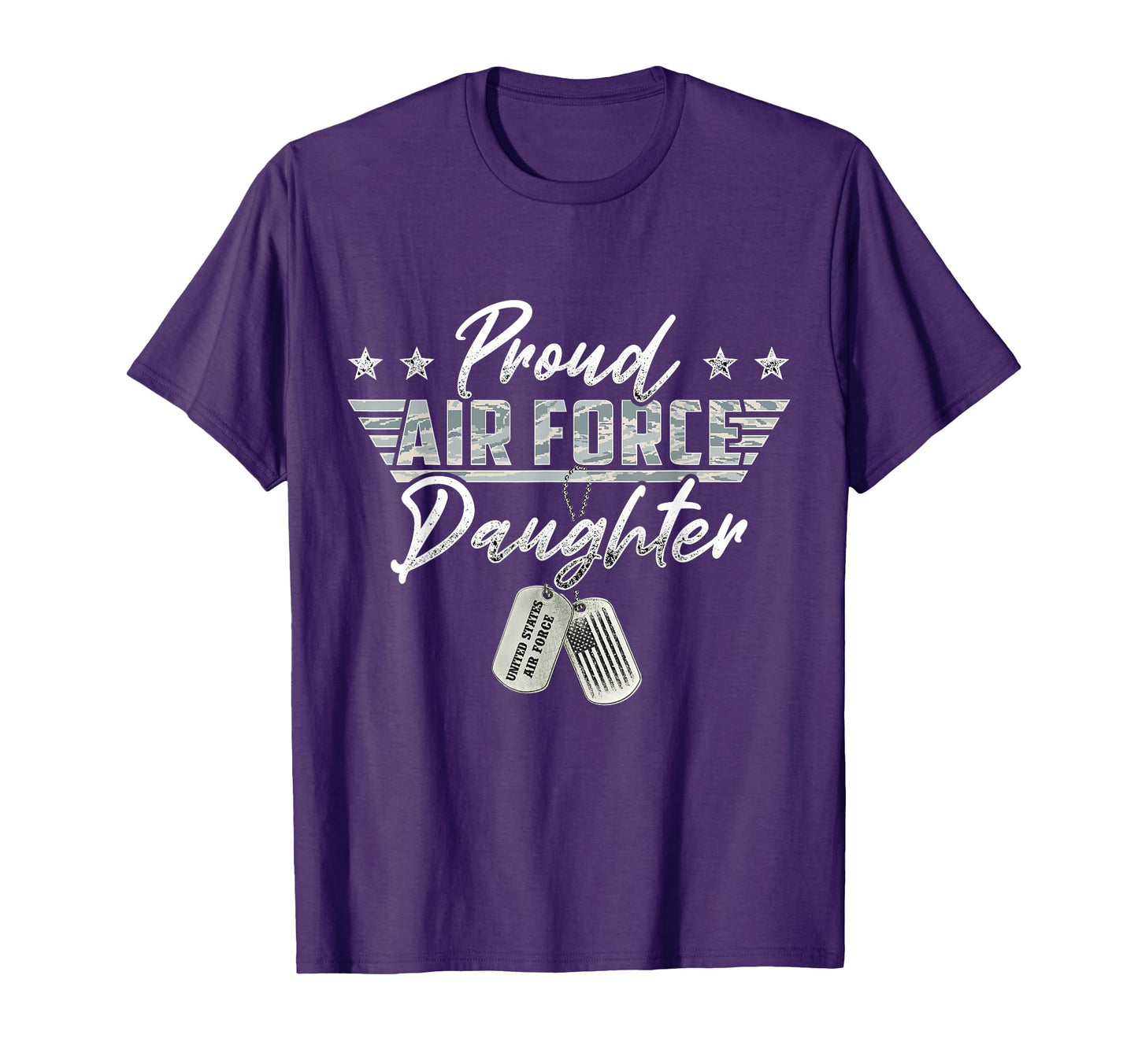 Proud Air Force Daughter Military Air T-Shirt - Graphic Print Men Women - T-Shirt, Sweatshirt, Hoodie