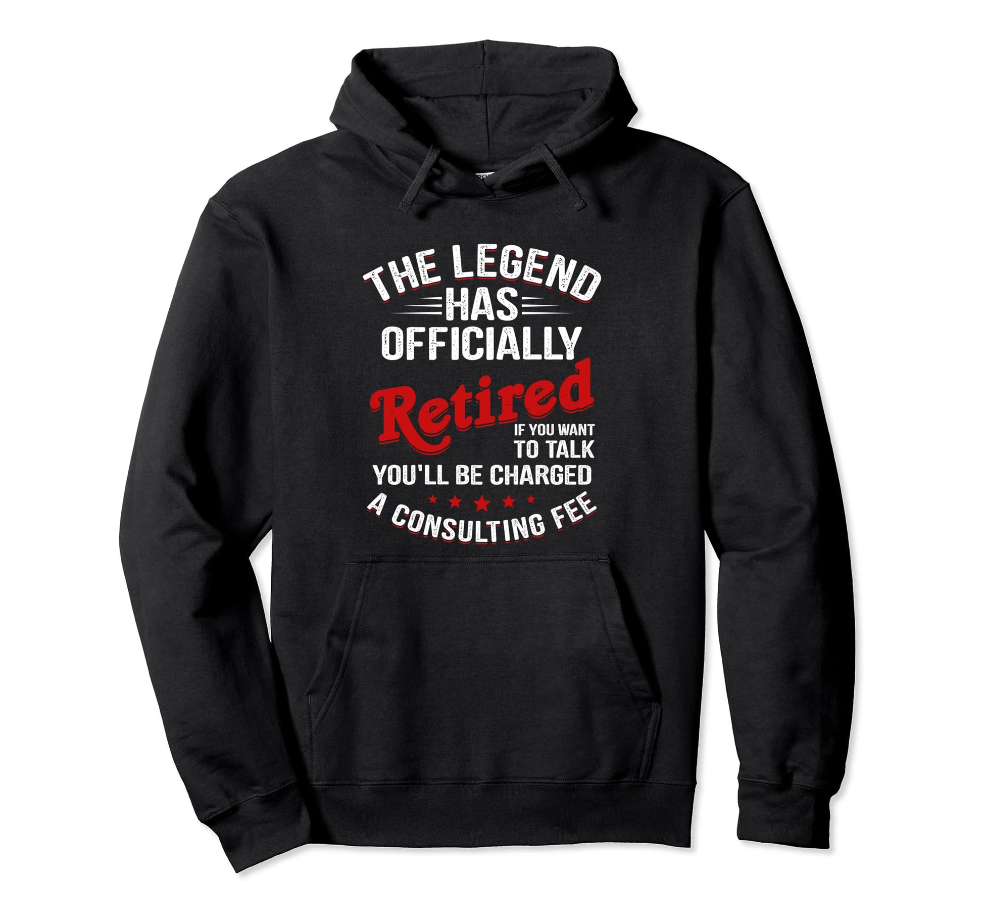 Legend Has Retired Officer Officially Hoodie - Streetwear Style Unisex - T-Shirt, Sweatshirt, Hoodie