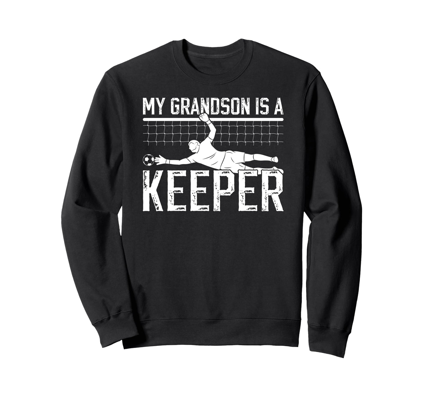Proud Soccer Keeper Pops Soccer Sweatshirt - Trendy Graphic Men Women - T-Shirt, Sweatshirt, Hoodie