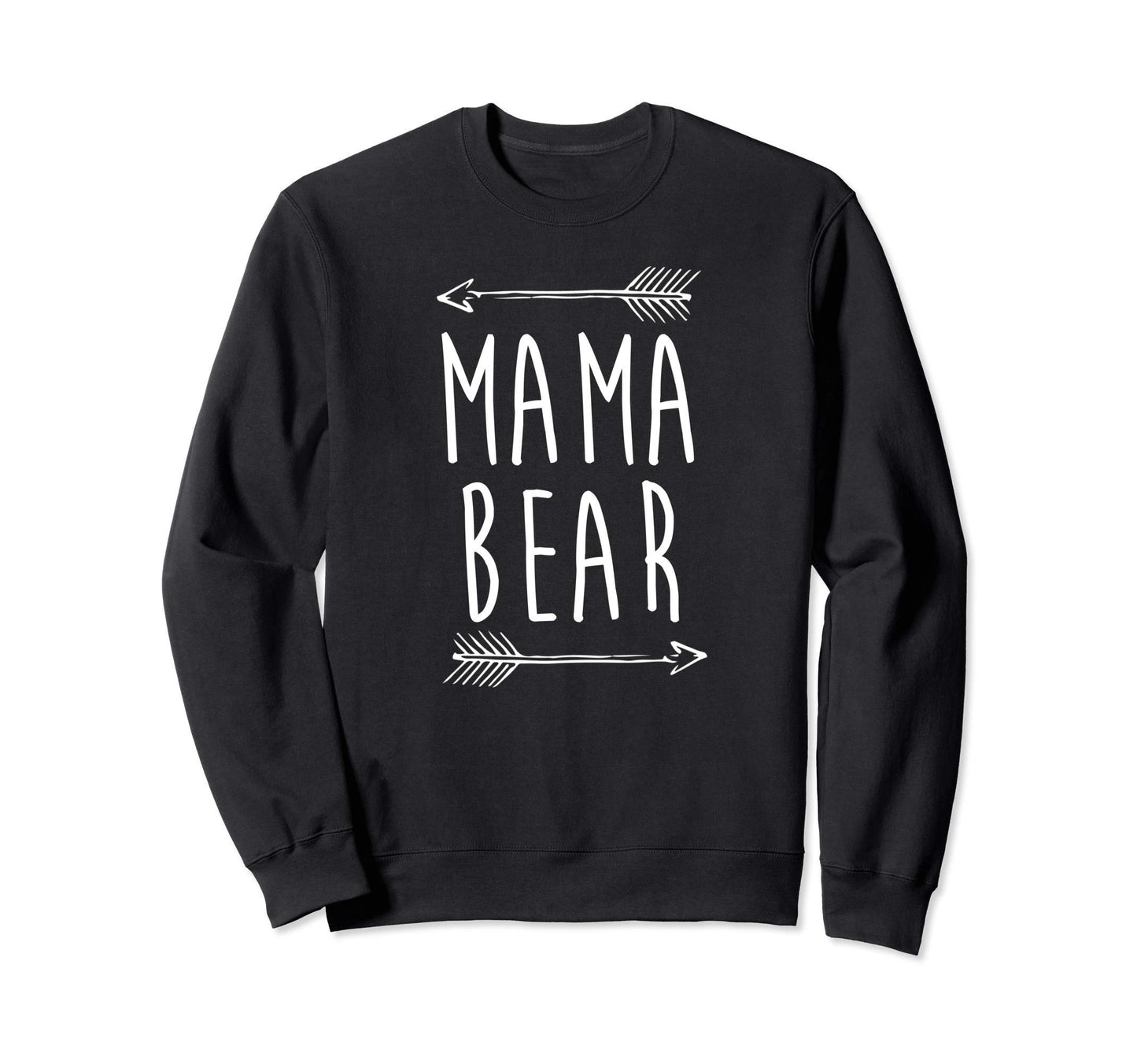 Mama Bear Family Portrait Sweatshirt - Casual Everyday Wear for Adults - T-Shirt, Sweatshirt, Hoodie