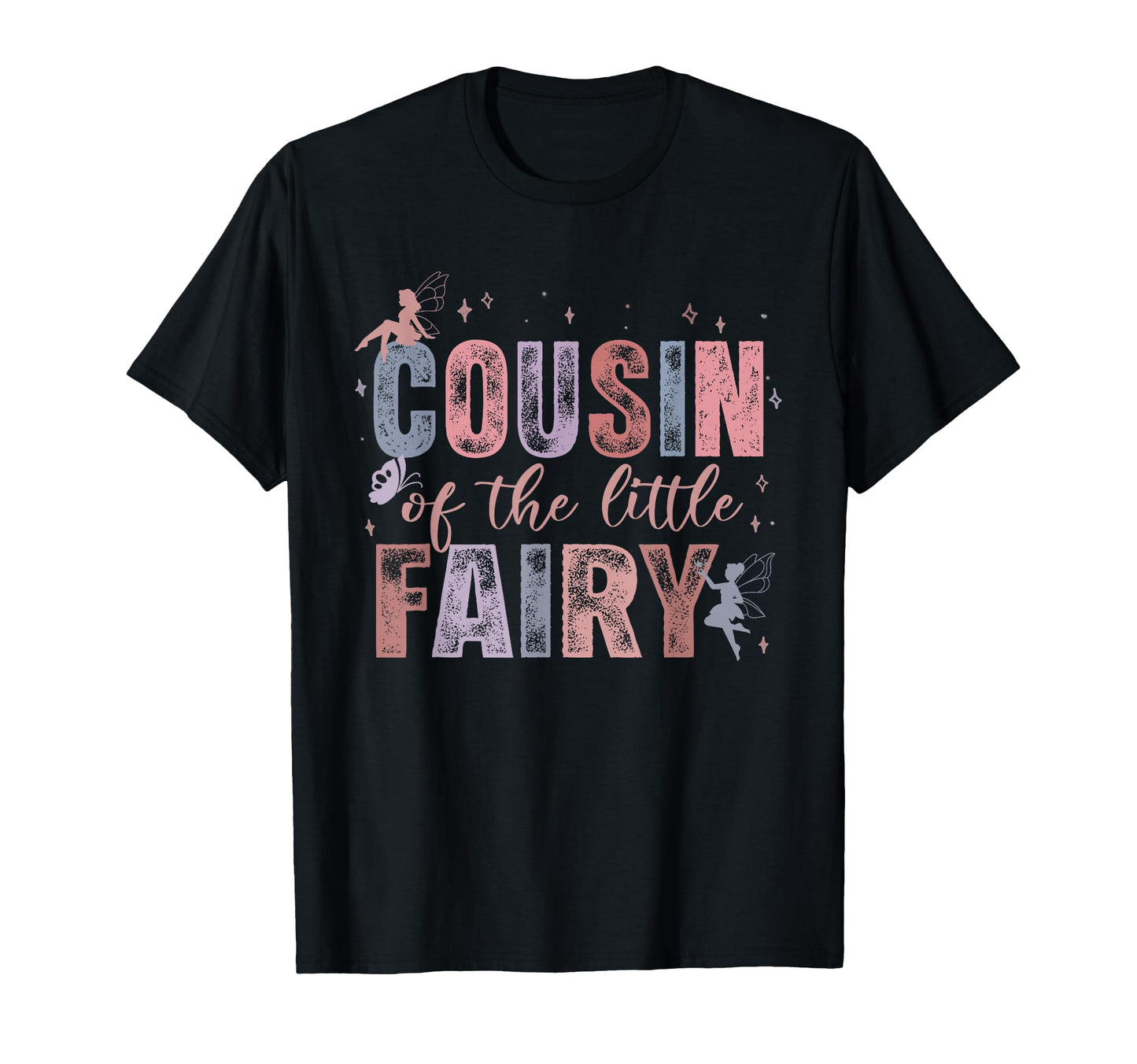 Cousin Little Fairy 1St Birthday T-Shirt - Custom Art Print for Adults - T-Shirt, Sweatshirt, Hoodie