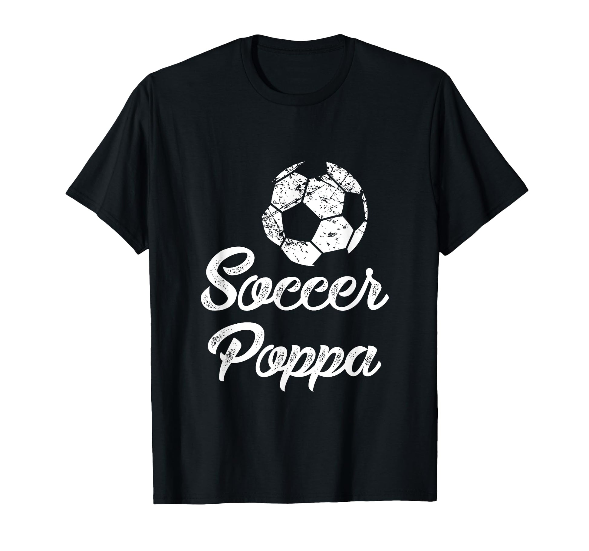 Soccer Poppa Funny Player Fan Gift T-Shirt - Aesthetic Graphic for Adults - T-Shirt, Sweatshirt, Hoodie