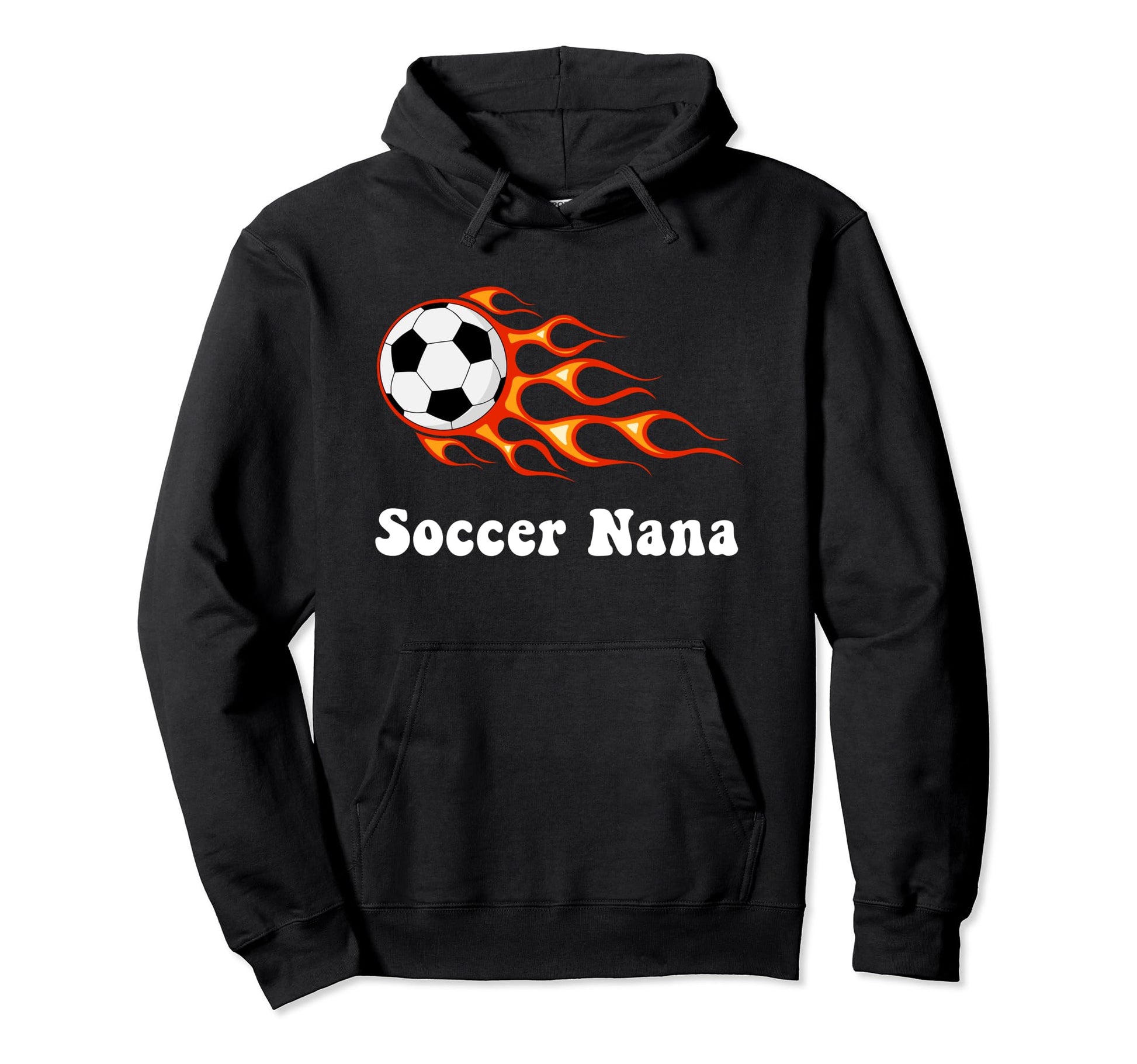 Soccer Nana Grandma Groovy Sports And Hoodie - Casual Everyday Wear Unisex - T-Shirt, Sweatshirt, Hoodie