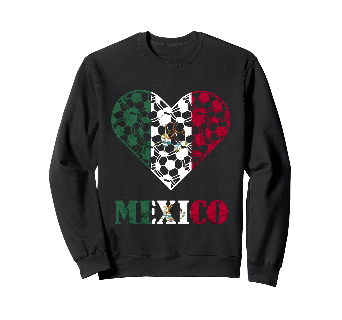 Mexico Mexican Soccer Team Mexican Sweatshirt - Trendy Graphic Unisex - T-Shirt, Sweatshirt, Hoodie