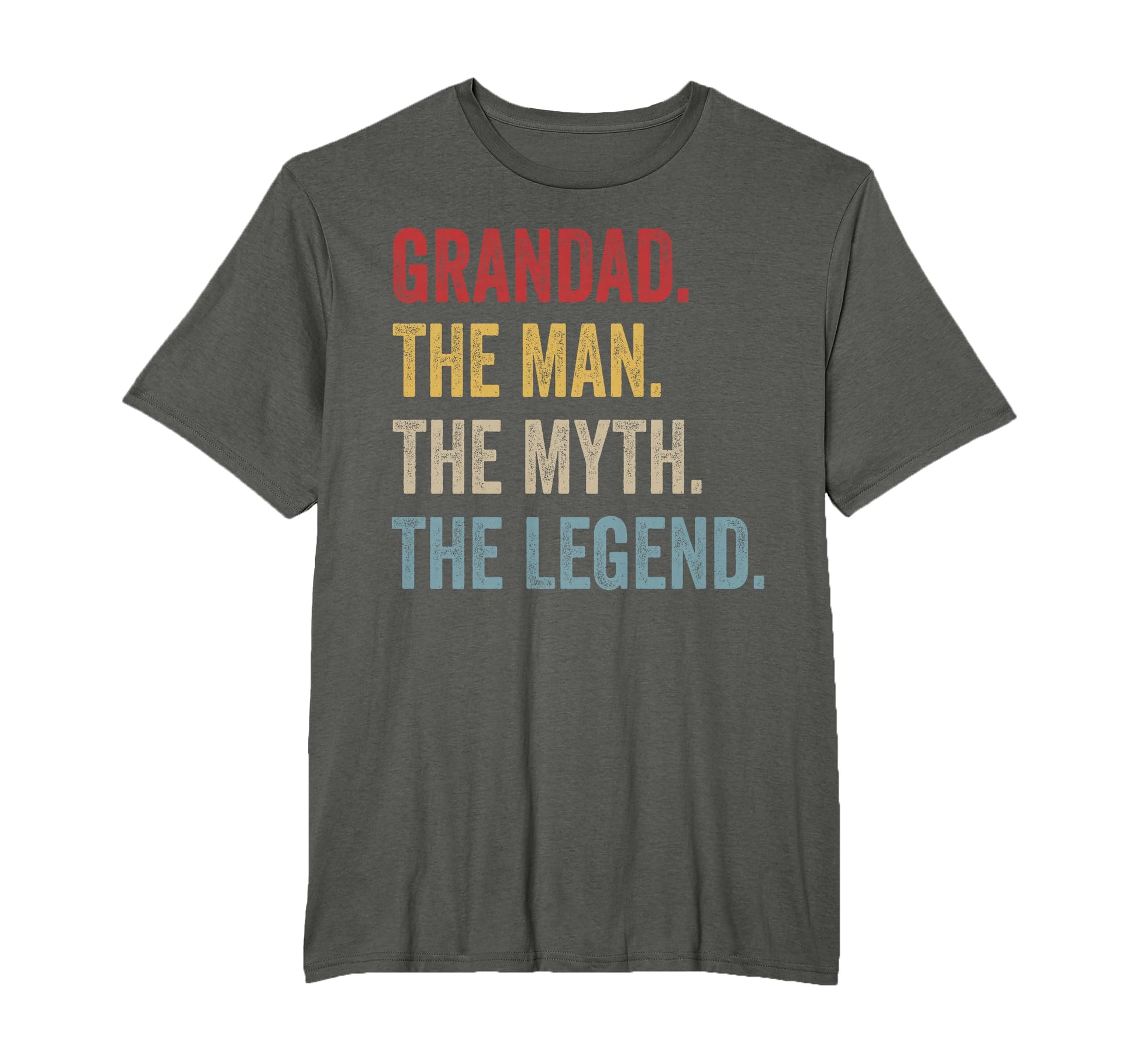 Grandad Myth Legend Fathers Day Gift T-Shirt - Unique Graphic Unisex - T-Shirt, Sweatshirt, Hoodie