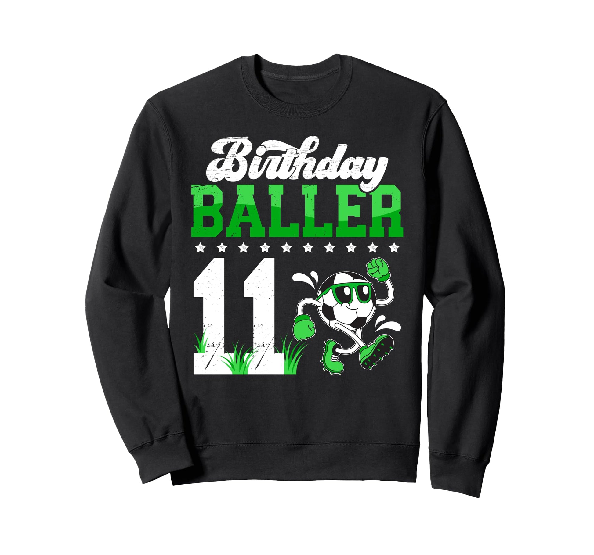 11Th Soccer Birthday Party Eleven Sweatshirt - Custom Art Print Men Women - T-Shirt, Sweatshirt, Hoodie
