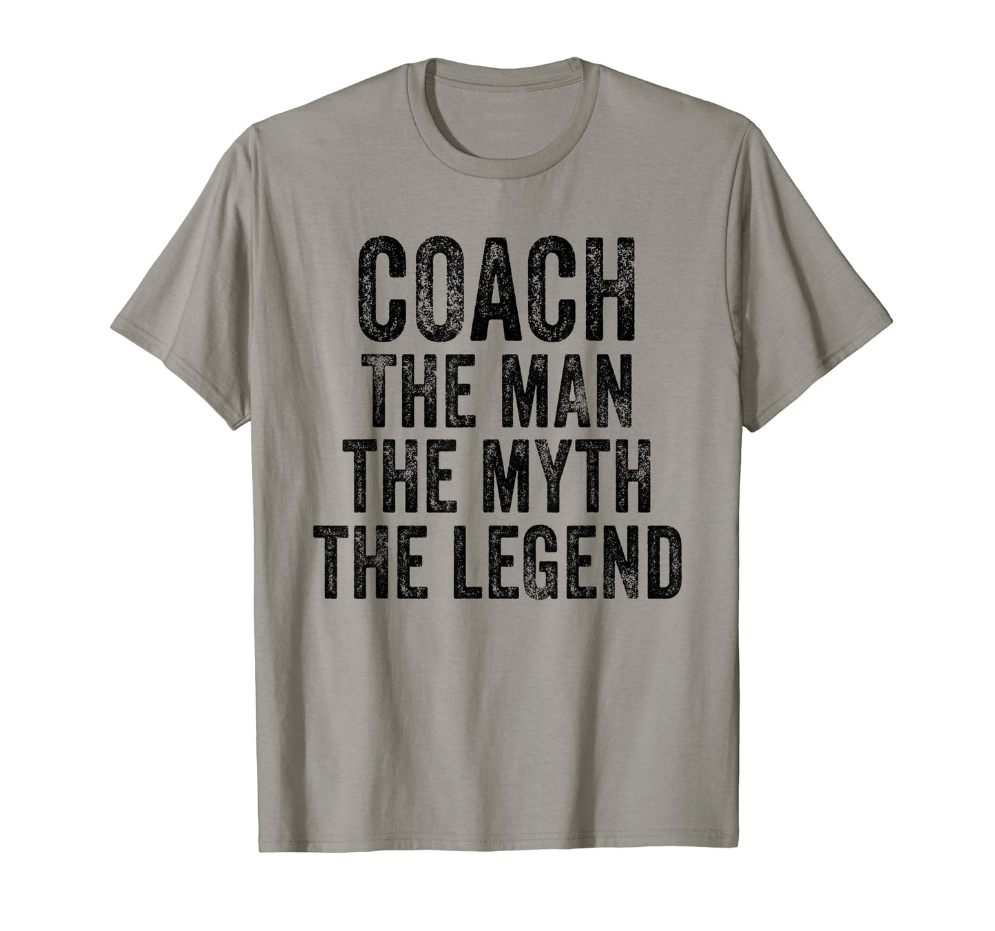 Coach Myth Legend Dad Coaching T-Shirt - Custom Art Print Men Women - T-Shirt, Sweatshirt, Hoodie
