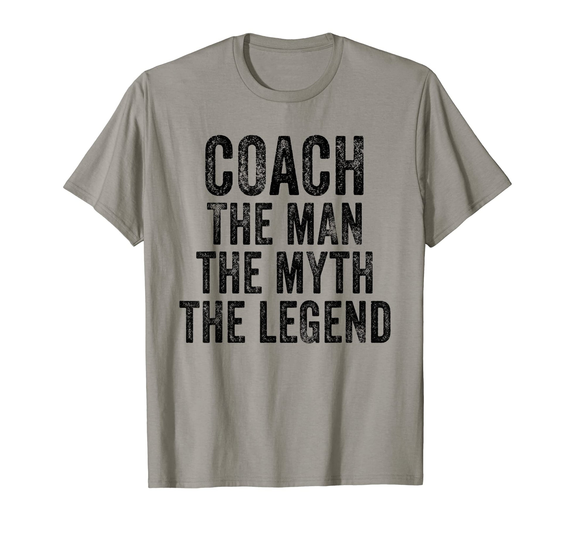 Coach Myth Legend Dad Coaching T-Shirt - Custom Art Print Men Women - T-Shirt, Sweatshirt, Hoodie