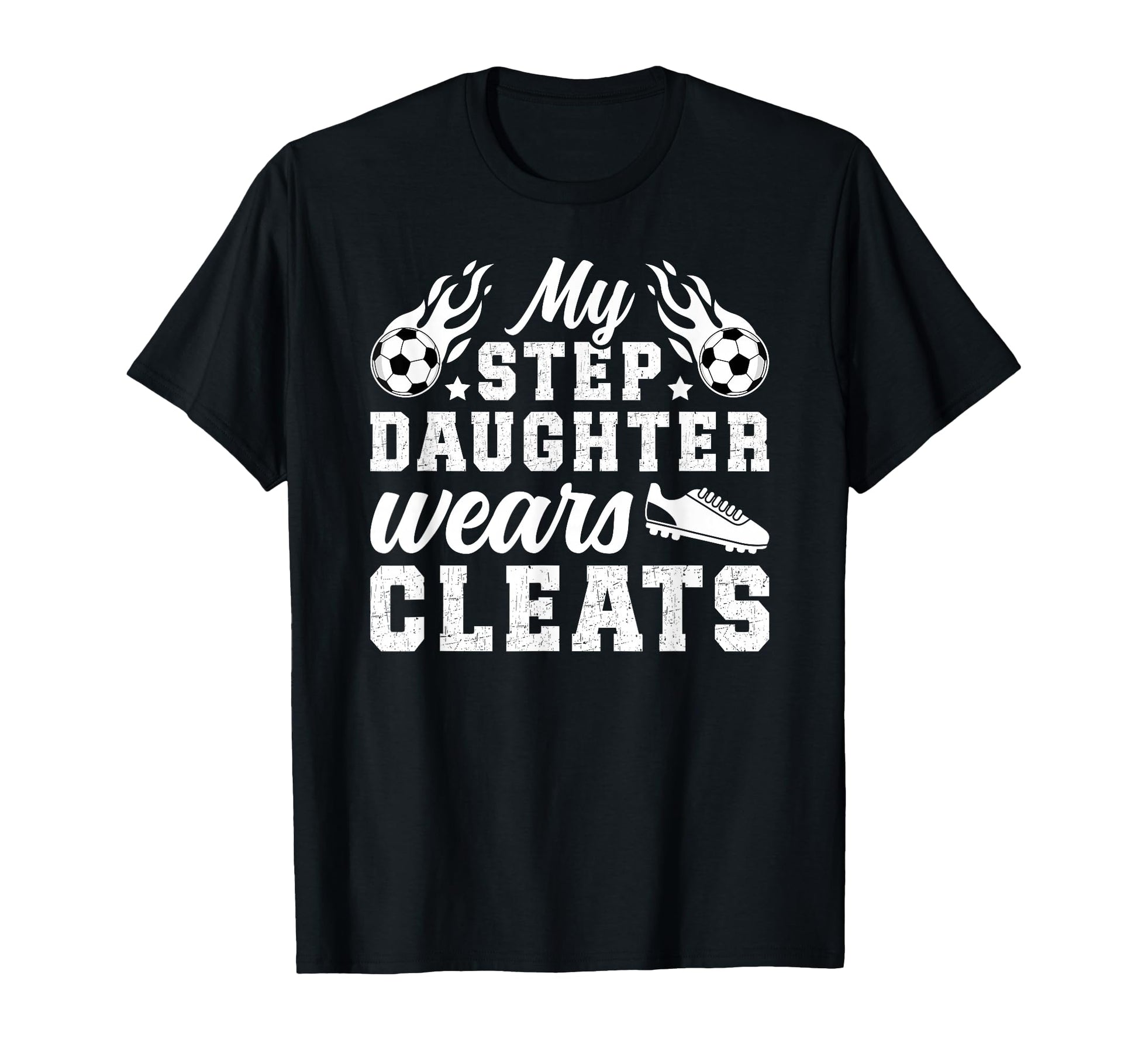 Soccer Step Dad Proud Soccer Player T-Shirt - Custom Art Print Men Women - T-Shirt, Sweatshirt, Hoodie