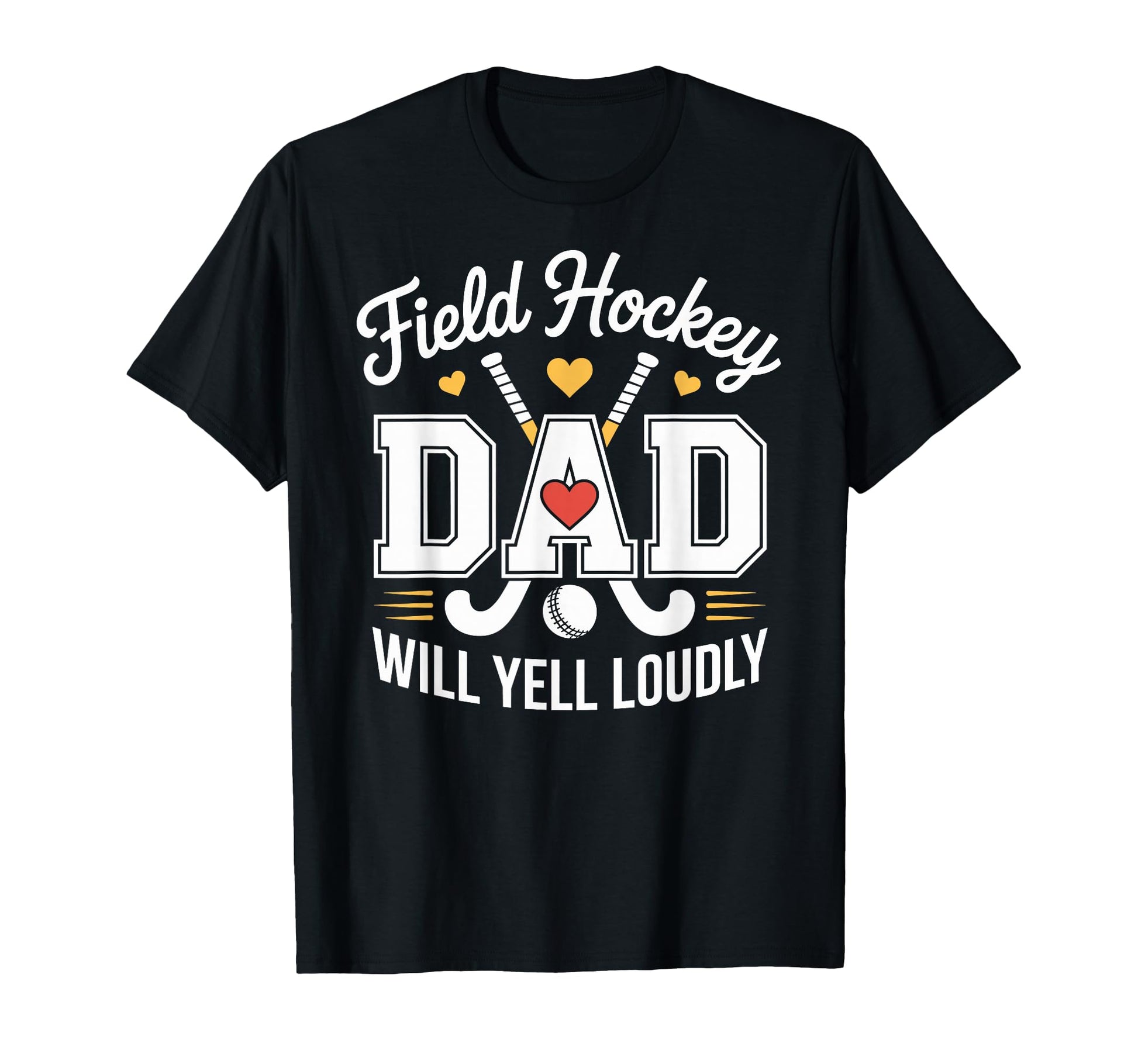 Field Hockey Dad Fathers Day Sweatshirt - Trendy Graphic Men Women - T-Shirt, Sweatshirt, Hoodie