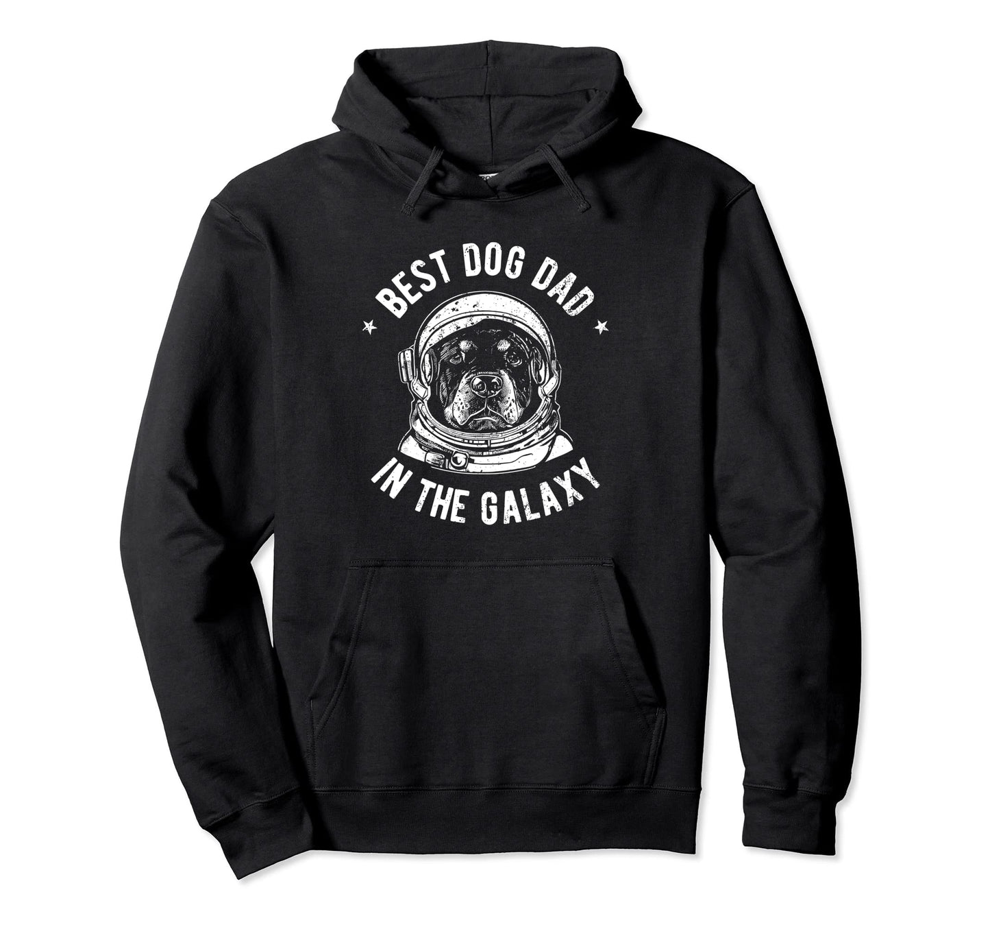 Best Rottweiler Dog Dad Galaxy Hoodie - Novelty Apparel Men Women - T-Shirt, Sweatshirt, Hoodie