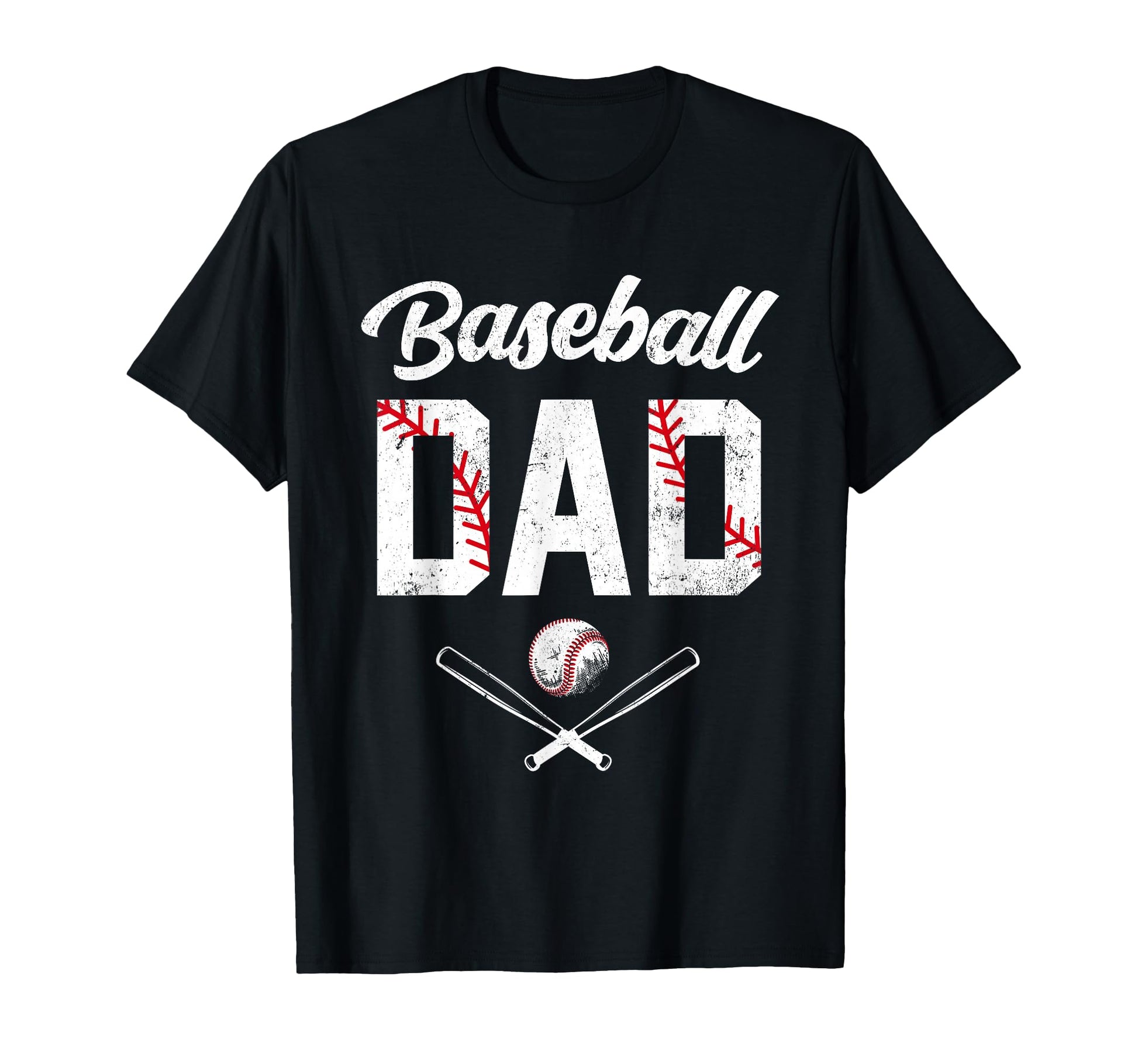 Baseball Dad Happy Fathers Day Shirts T-Shirt - Streetwear Style Men Women - T-Shirt, Sweatshirt, Hoodie