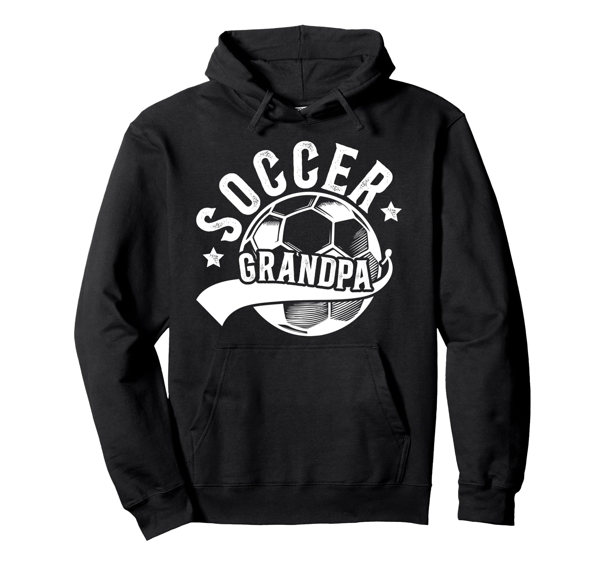 Soccer Grandpa Proud Soccer Player Hoodie - Novelty Apparel Men Women - T-Shirt, Sweatshirt, Hoodie