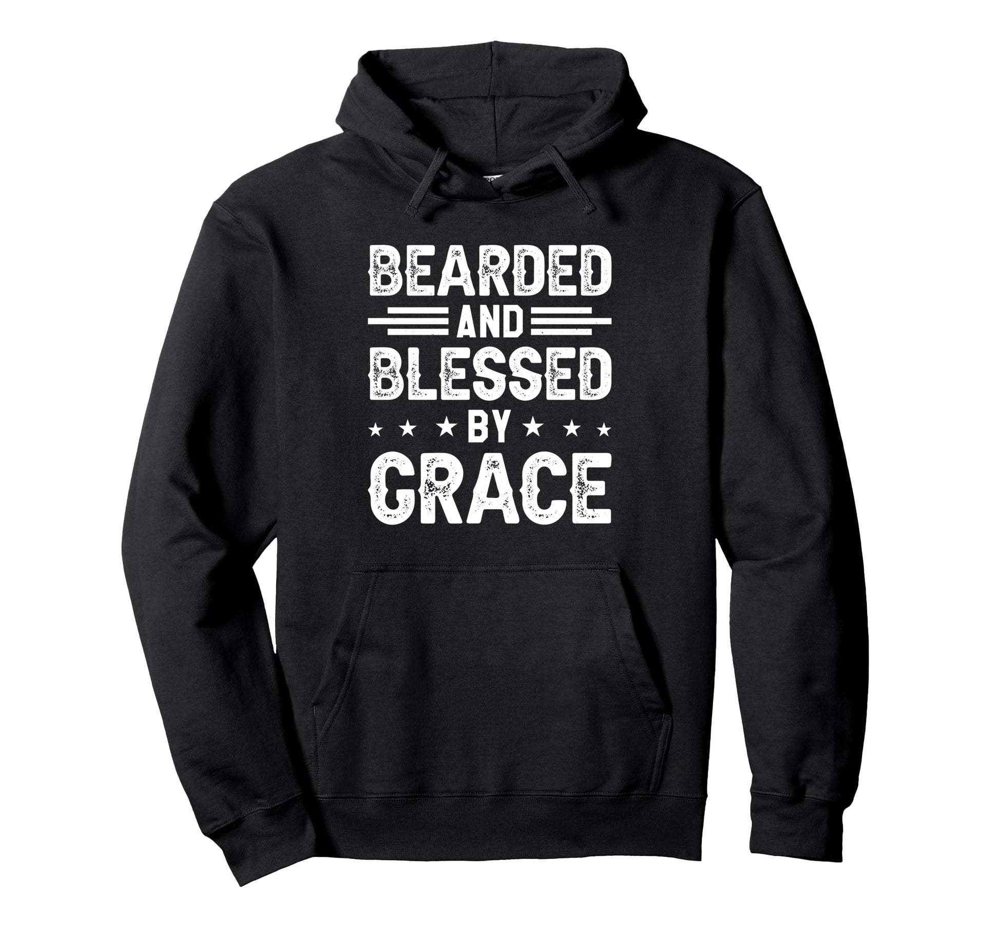 Bearded And Blessed Dog Lover Hoodie - Aesthetic Graphic Men Women - T-Shirt, Sweatshirt, Hoodie