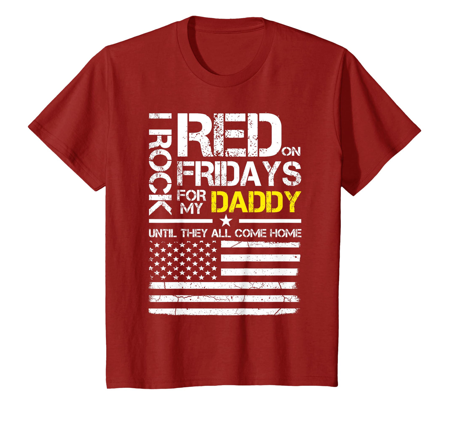 Red Friday Military Son Wear Red My Daddy T-Shirt - Trendy Graphic Unisex - T-Shirt, Sweatshirt, Hoodie