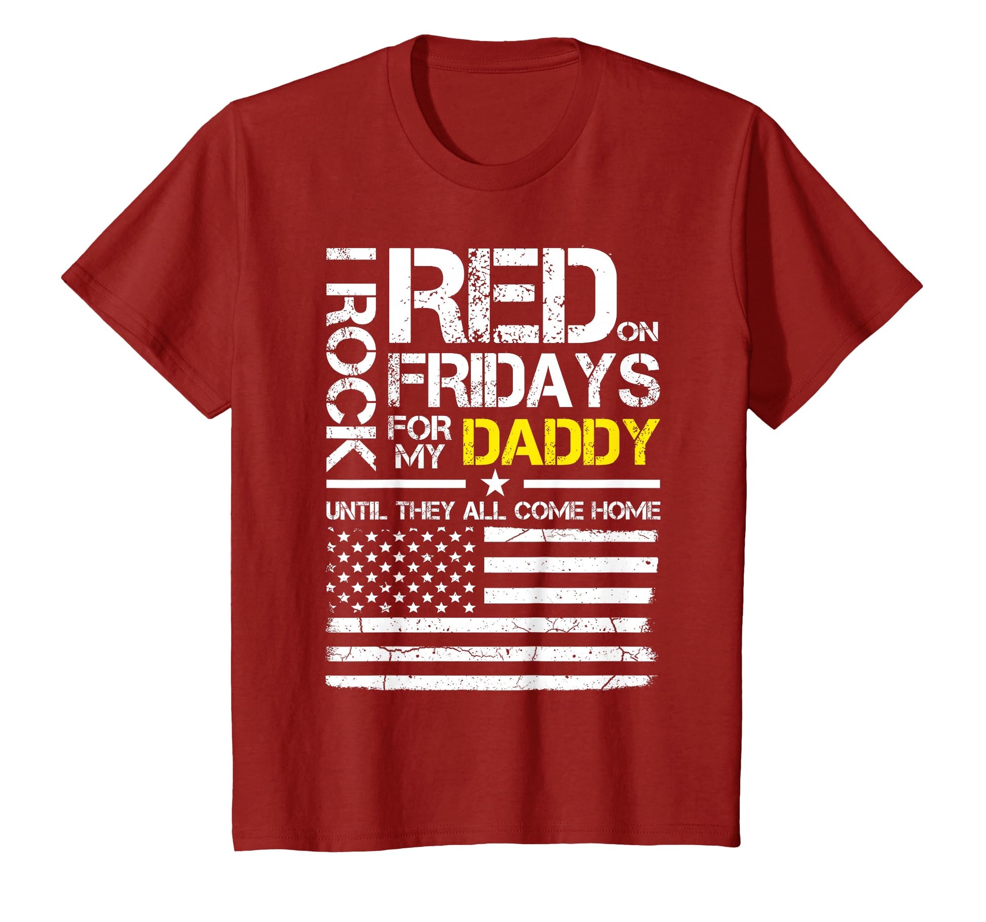 Red Friday Military Son Wear Red My Daddy T-Shirt - Trendy Graphic Unisex - T-Shirt, Sweatshirt, Hoodie