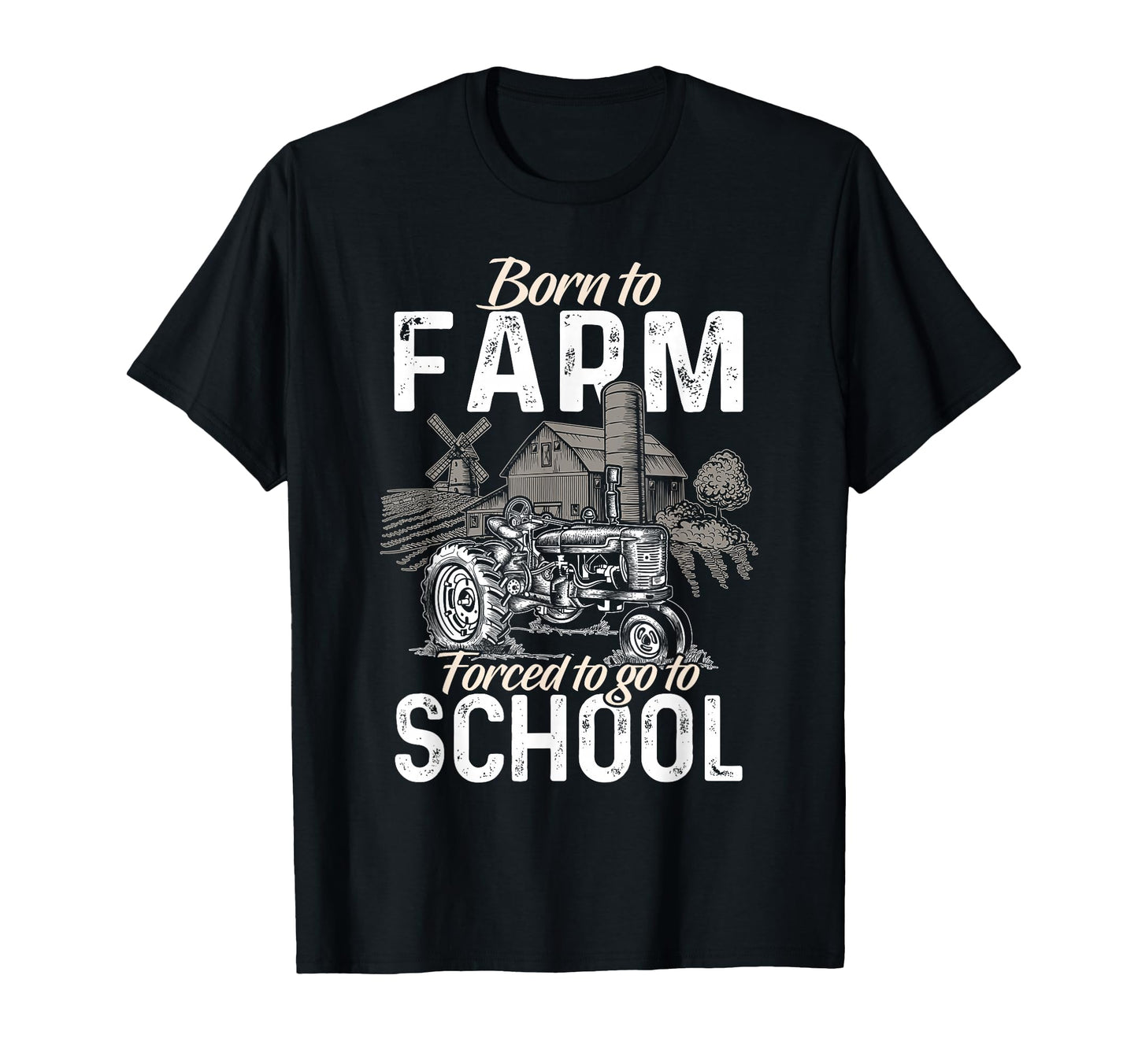 Funny Farmer Tractor Tractor Lover Rancher T-Shirt - Unique Graphic Unisex - T-Shirt, Sweatshirt, Hoodie