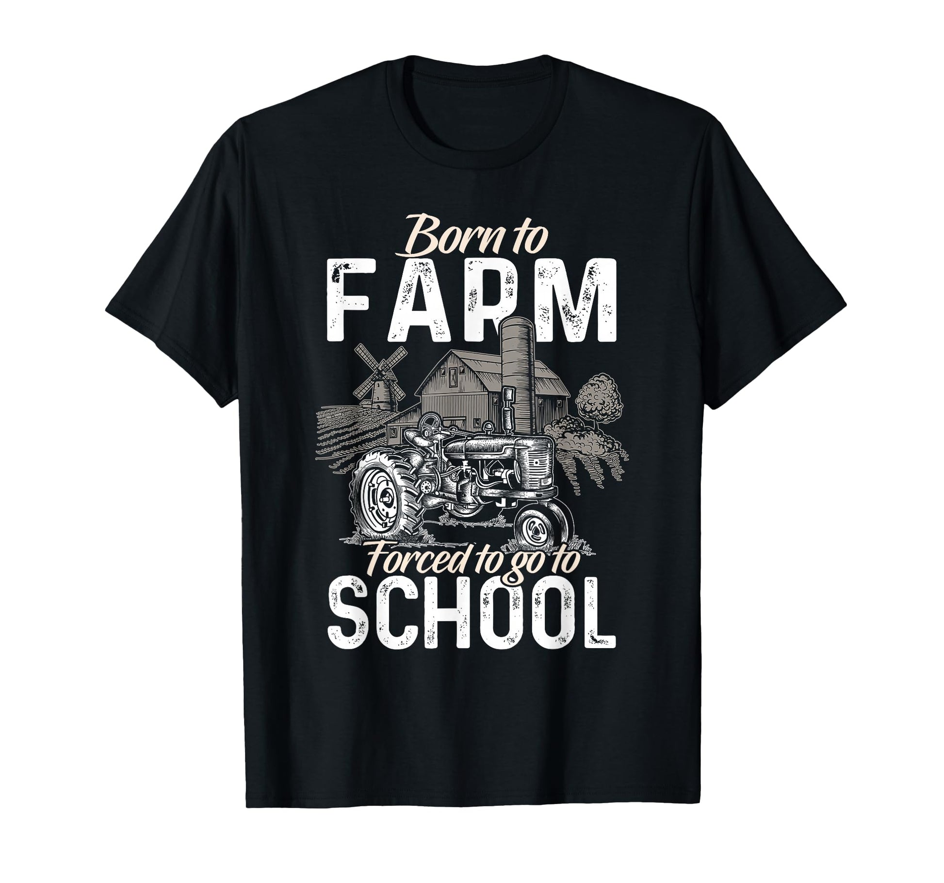 Funny Farmer Tractor Tractor Lover Rancher T-Shirt - Unique Graphic Unisex - T-Shirt, Sweatshirt, Hoodie