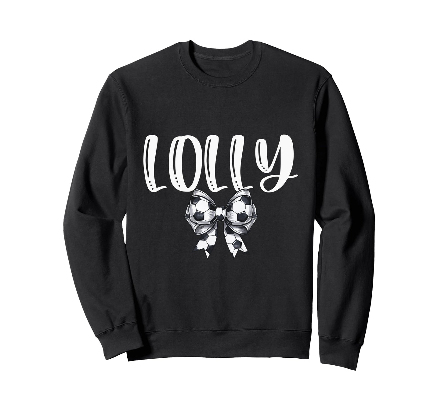 Coquette Soccer Lolly Spirit Sweatshirt - Graphic Print Unisex - T-Shirt, Sweatshirt, Hoodie