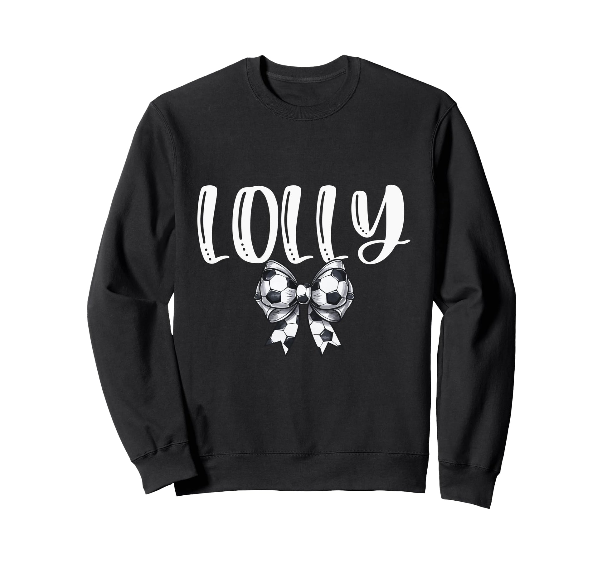 Coquette Soccer Lolly Spirit Sweatshirt - Graphic Print Unisex - T-Shirt, Sweatshirt, Hoodie
