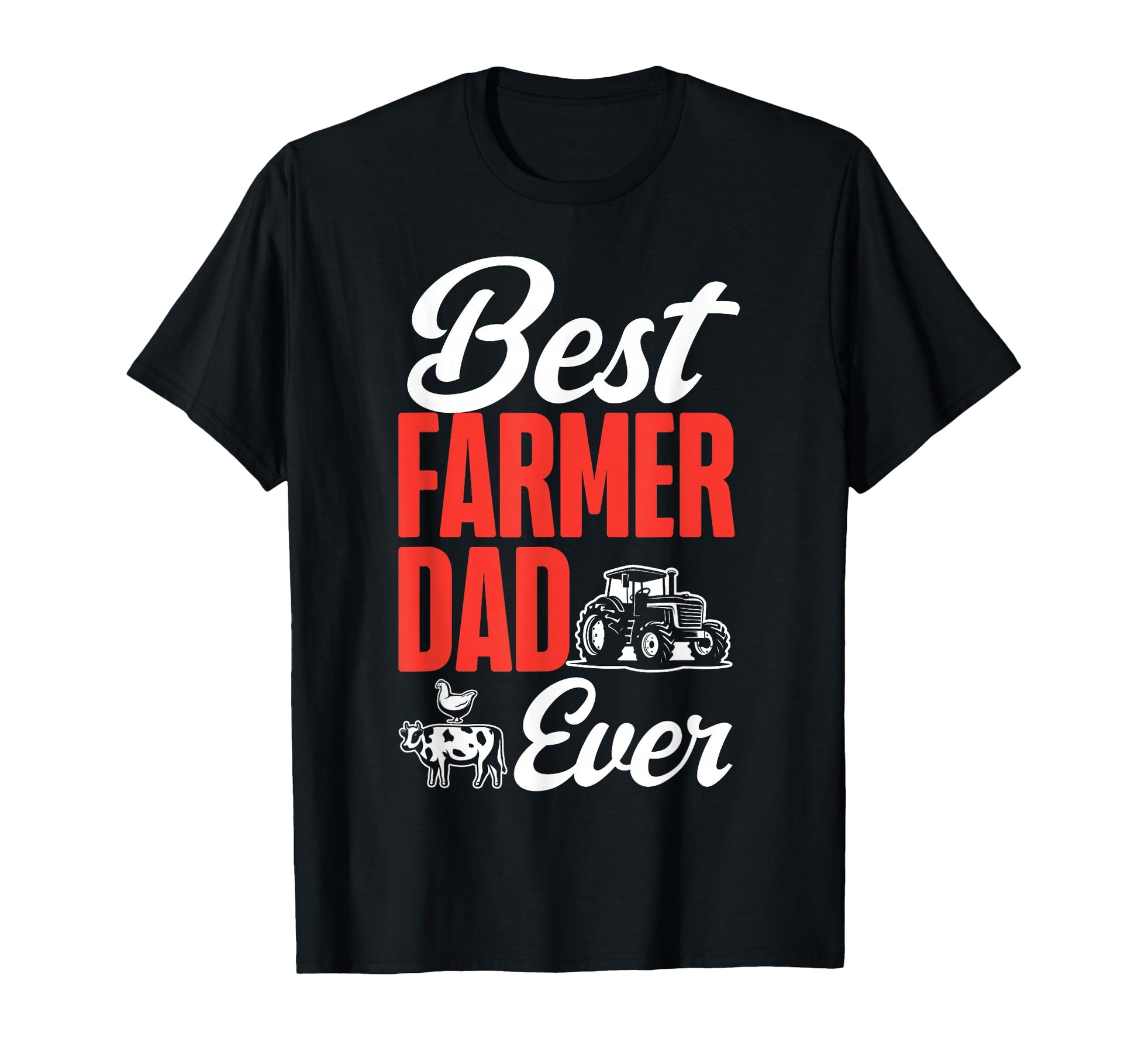 Farming Farmer Dad Father Tractor Best T-Shirt - Unique Graphic for Adults - T-Shirt, Sweatshirt, Hoodie