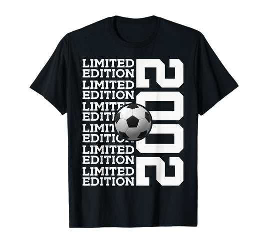 2002 Soccer 24Th Birthday T-Shirt - Casual Everyday Wear Unisex - T-Shirt, Sweatshirt, Hoodie