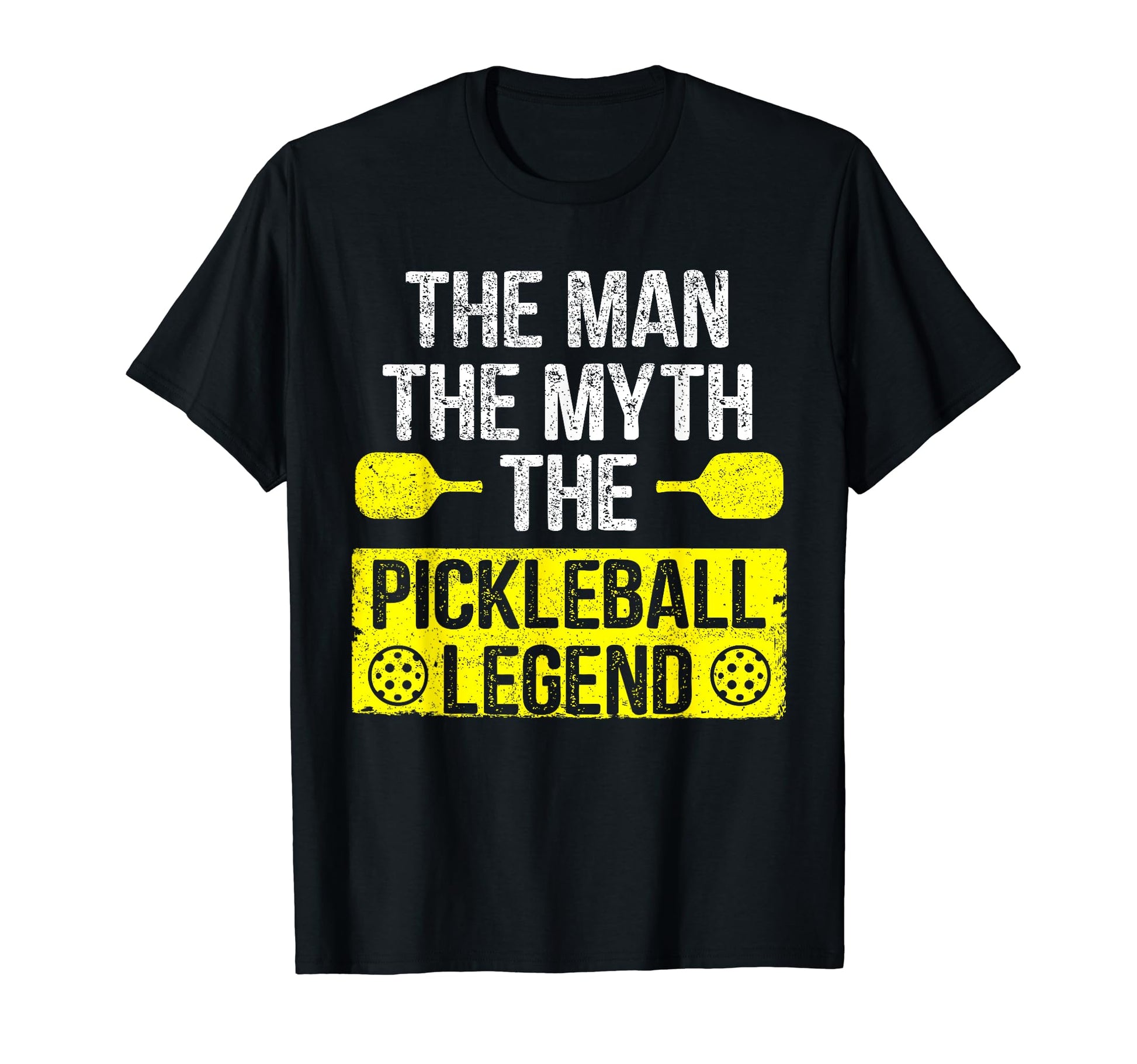 Funny Dad Myth Pickleball Legend T-Shirt - Trendy Graphic Men Women - T-Shirt, Sweatshirt, Hoodie