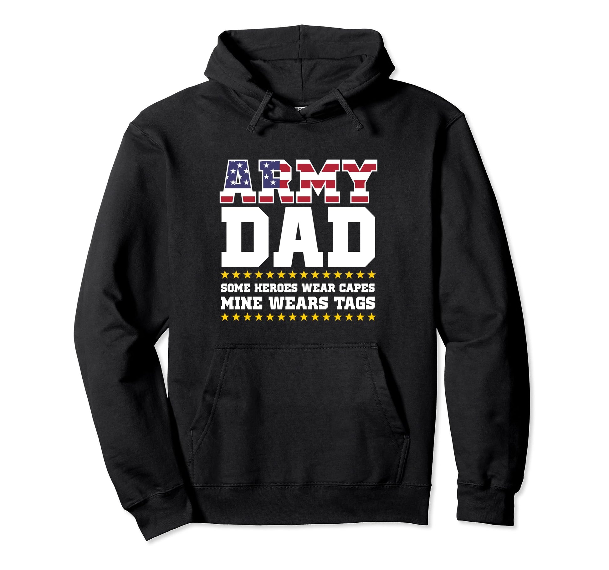 Proud Army Dad Military Dad Hoody My Hero Hoodie - Minimalist Print Unisex - T-Shirt, Sweatshirt, Hoodie