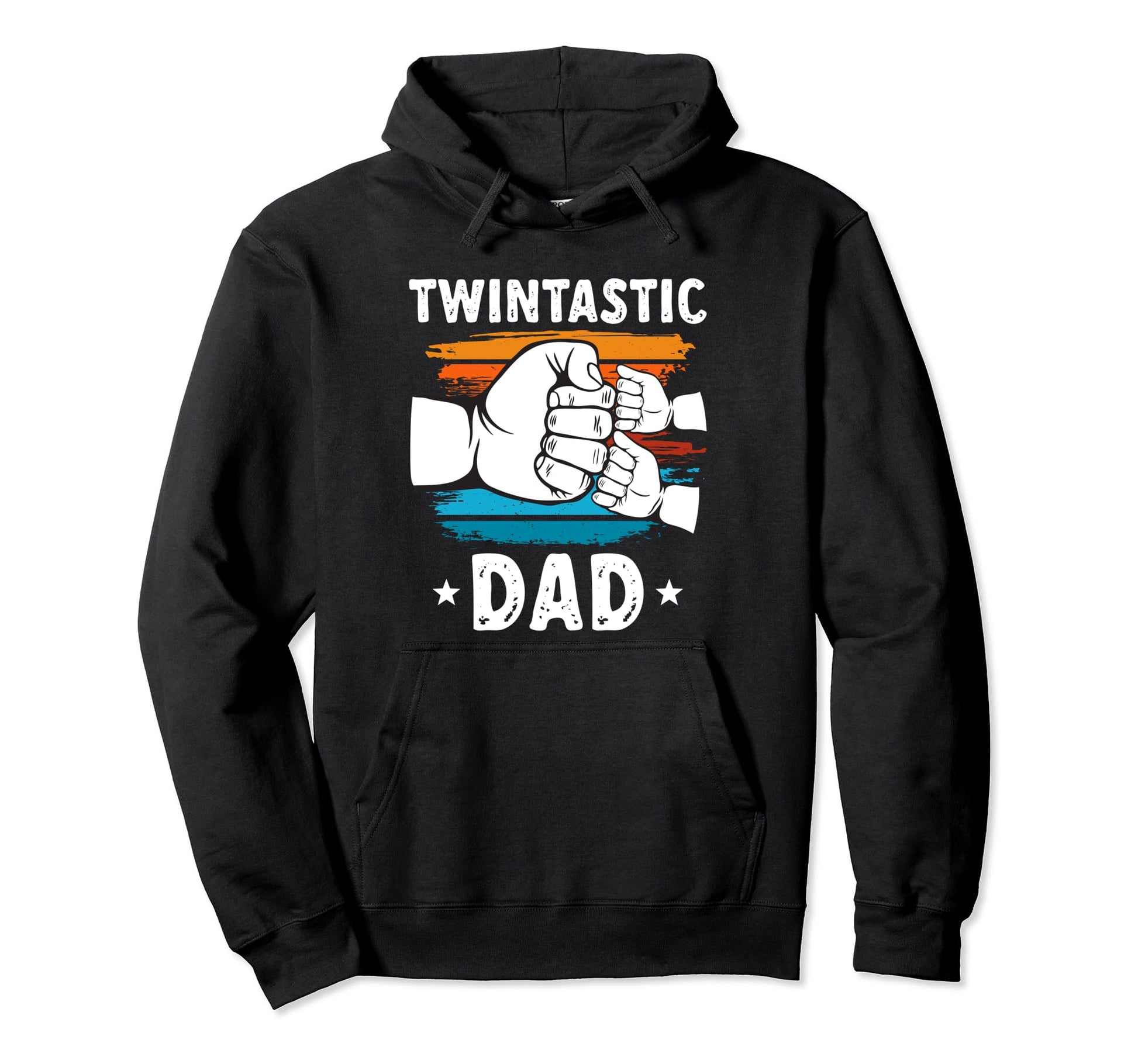 Twin Dad Father Two Twintastic Dad Twins Hoodie - Novelty Apparel Men Women - T-Shirt, Sweatshirt, Hoodie